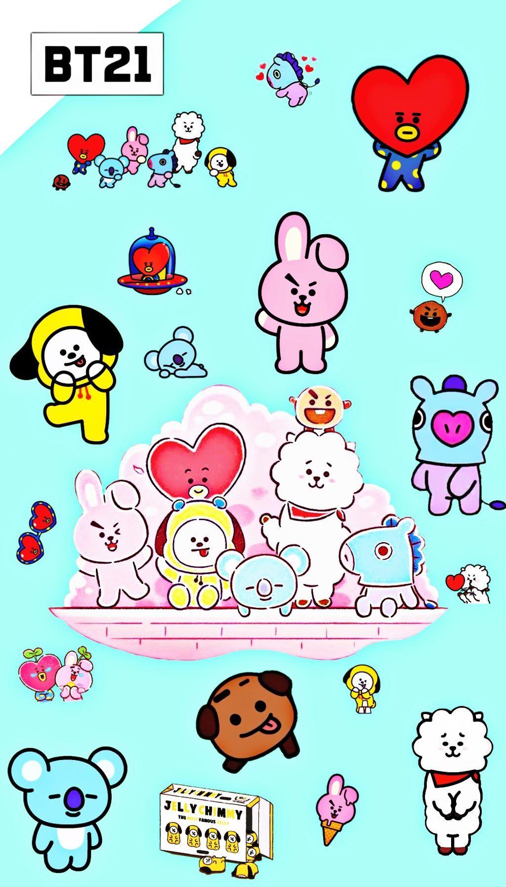 BTS and BT21 Wallpapers - Top Free BTS and BT21 ...