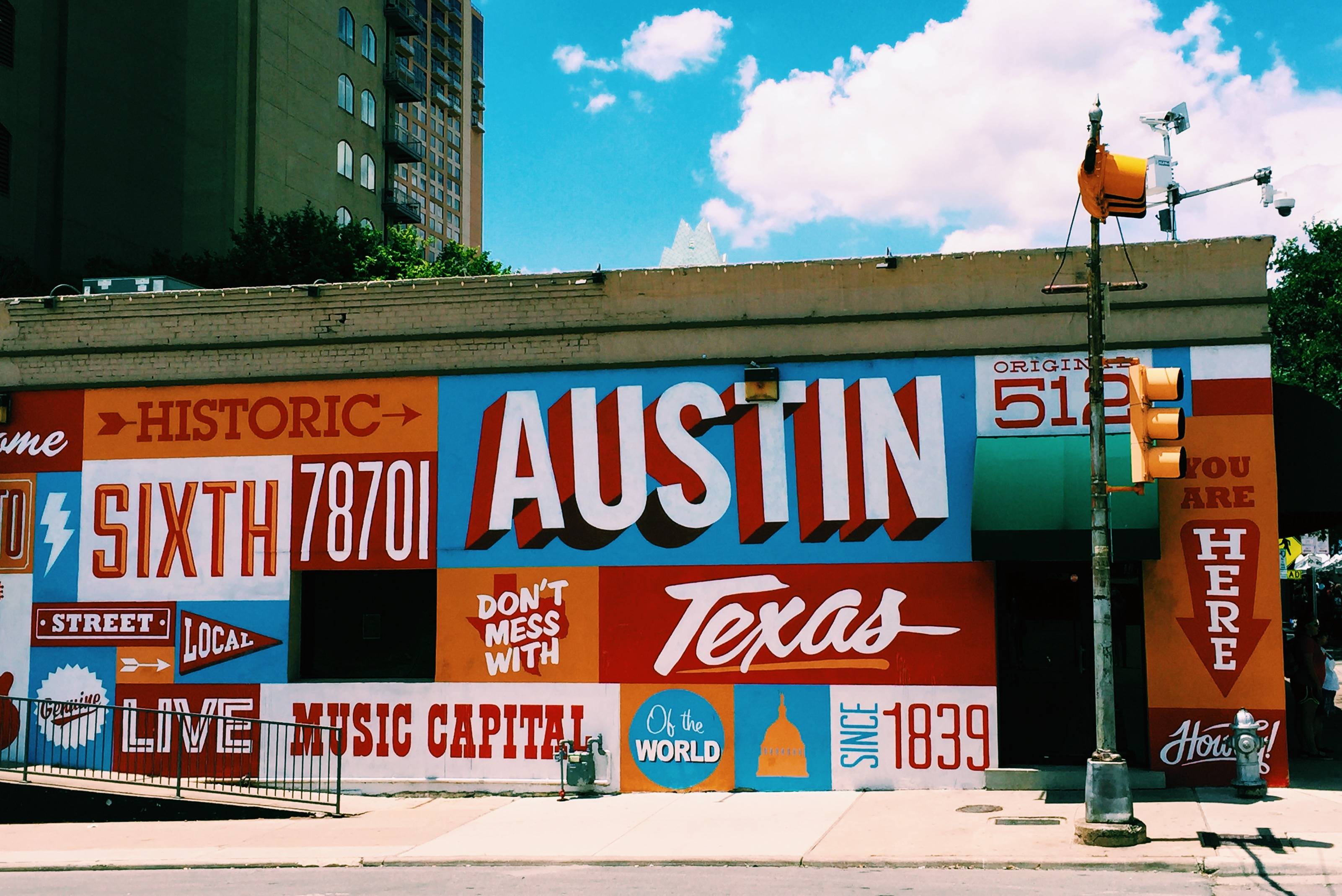 3203x2139 6th Street Mural (Austin, TX)