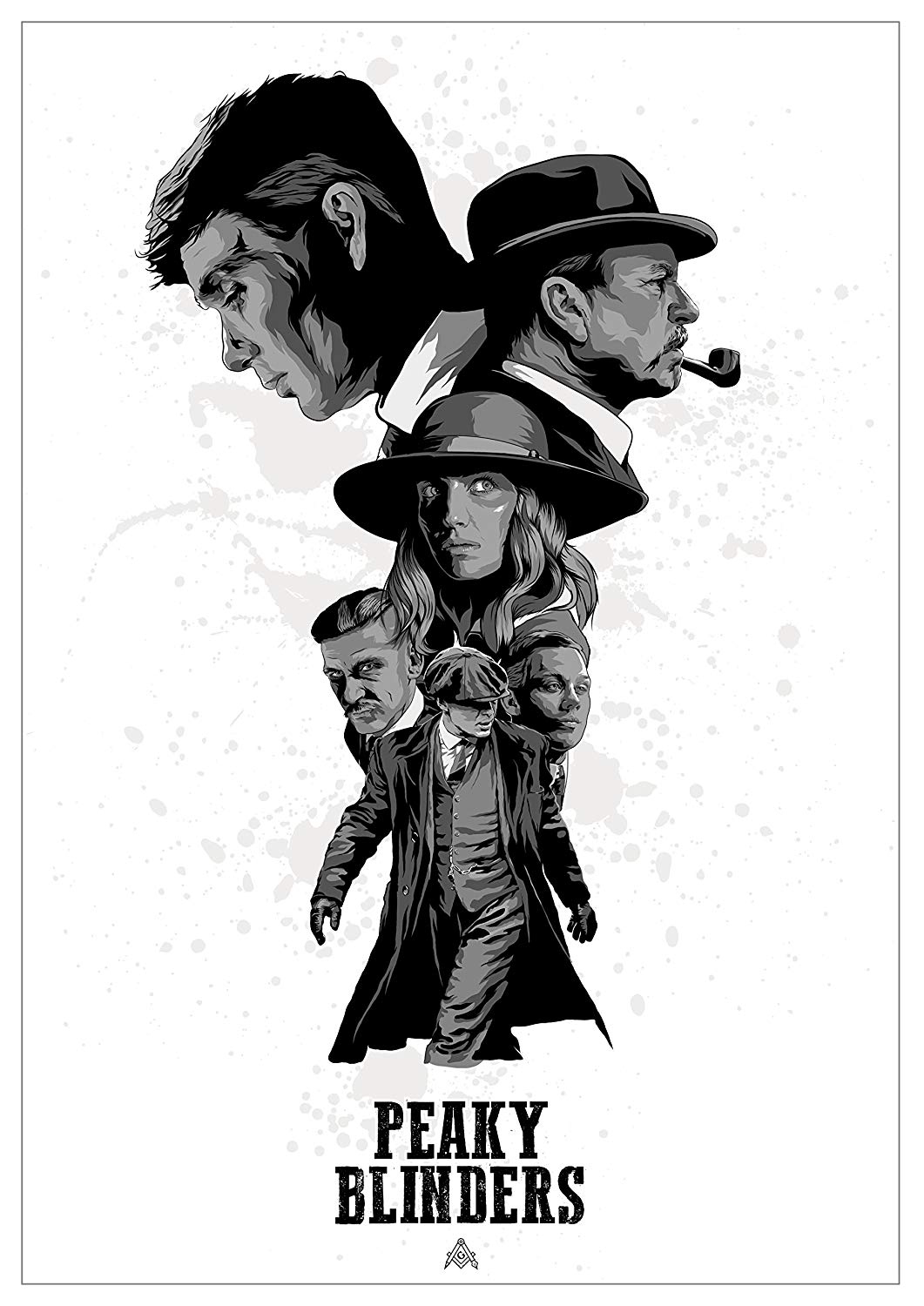 1061x1500 Peaky Blinders Poster: Amazon.in: Home & Kitchen