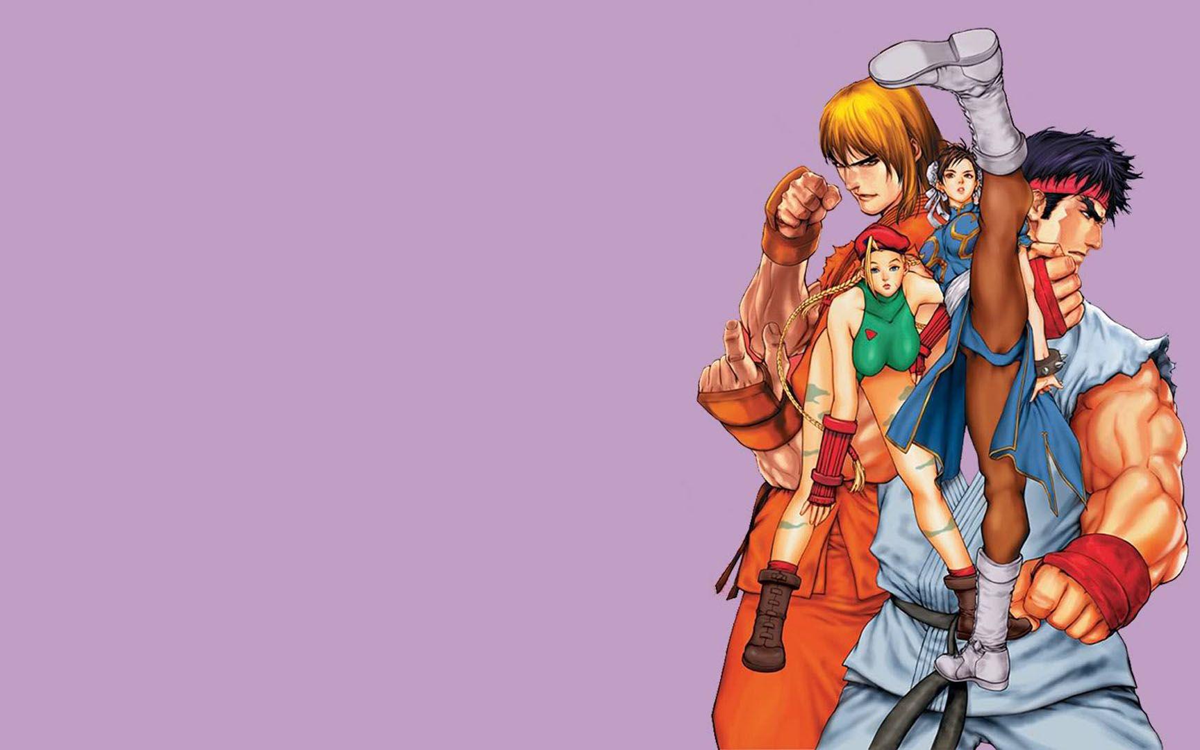 1728x1080 Ryu Ken Chun Li Cammy Fighter Iv Wallpaper