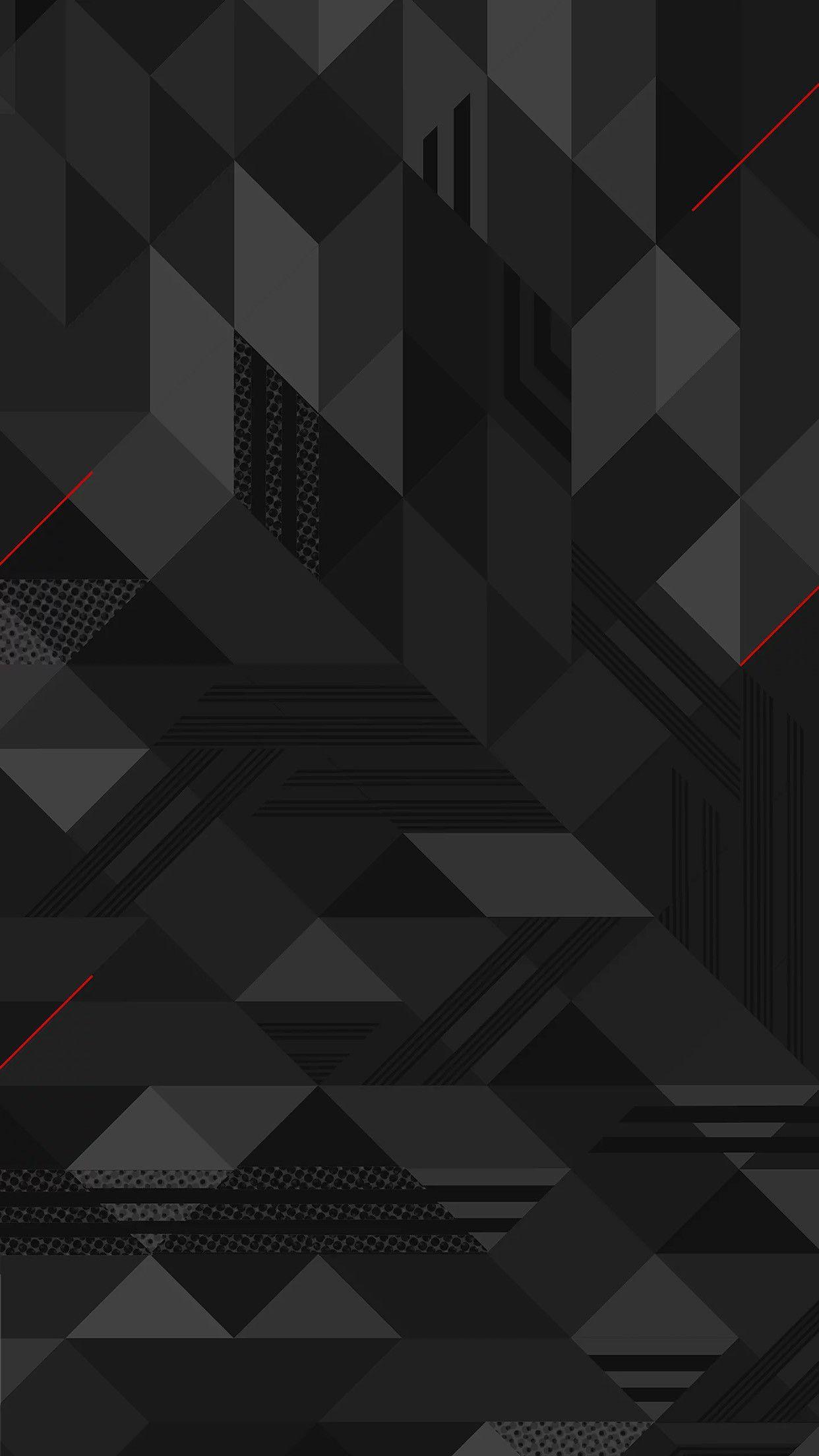 Black Geometric Wallpaper  Black Wallpaper HD