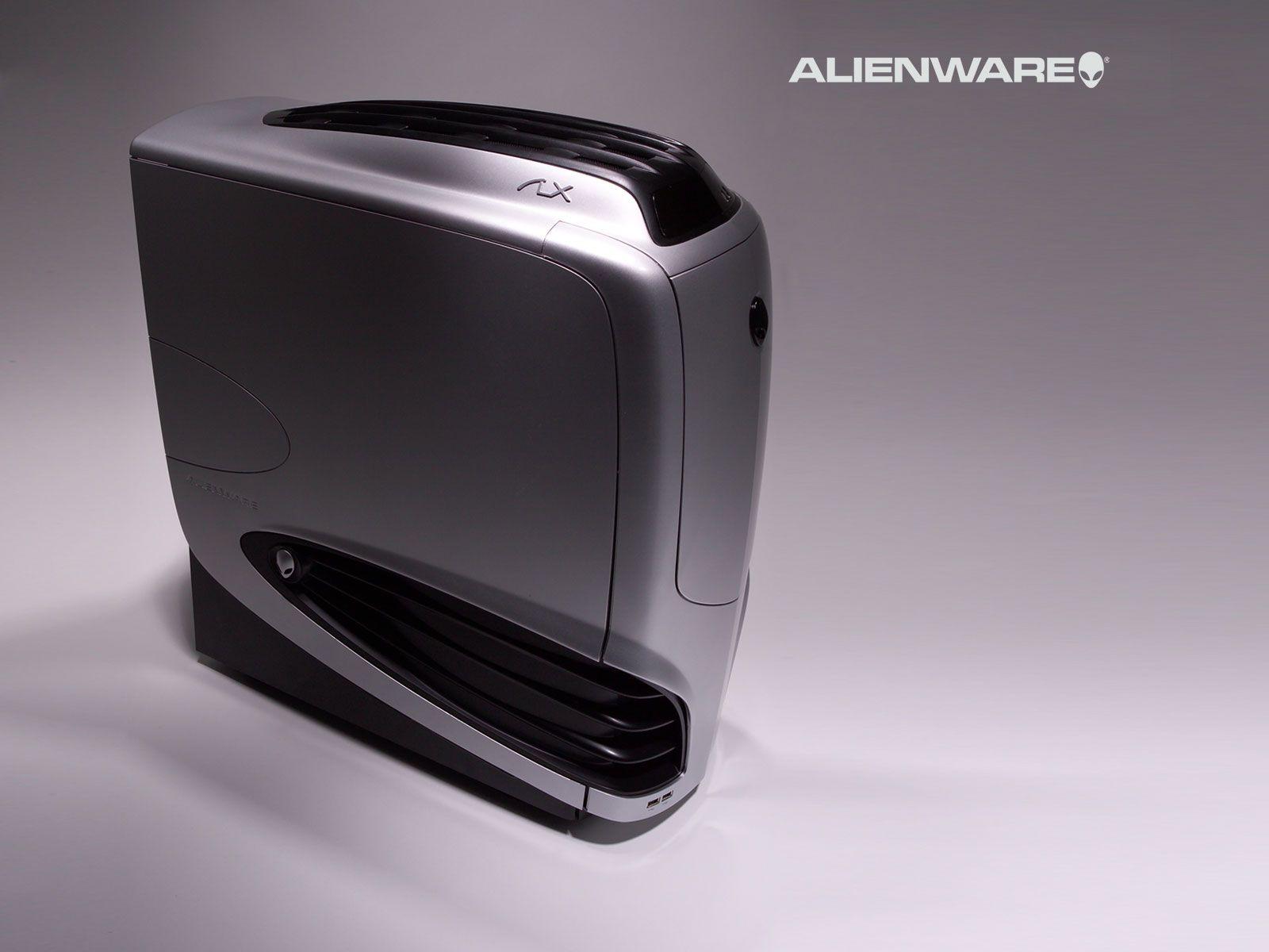 1600x1200 Alienware silver case Windows 7 Computer hardware Desktop