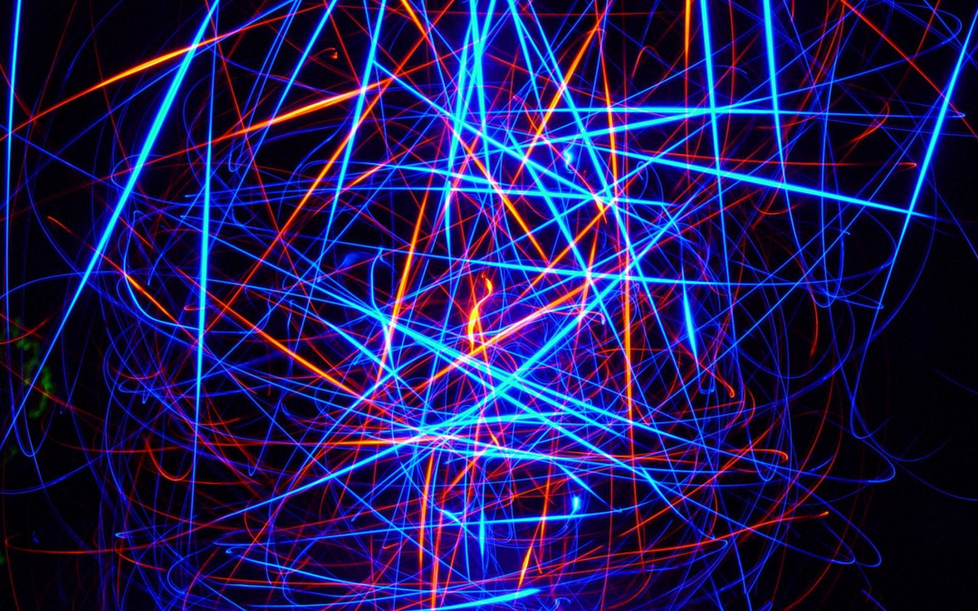 1920x1200 Glow Neon Light Strip Desktop Wallpaper. Computer Background Image