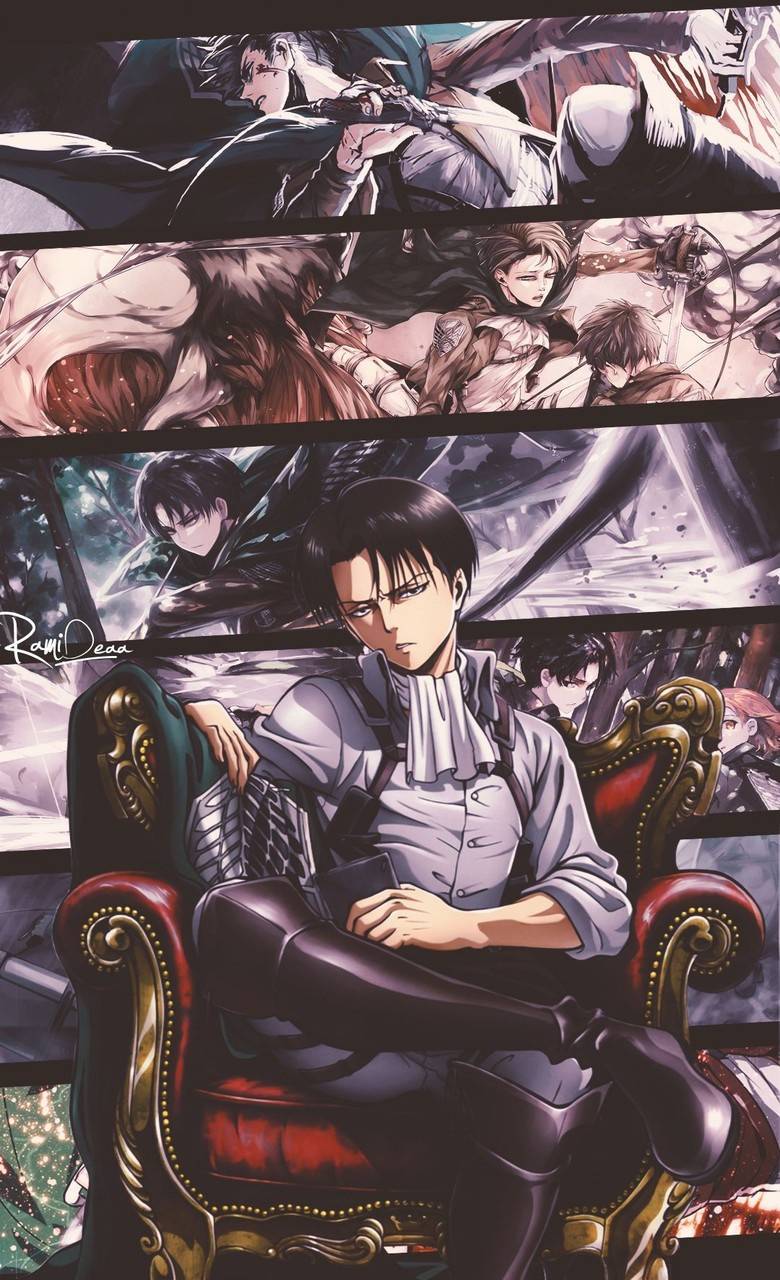 780x1280 Levi Ackerman wallpaper