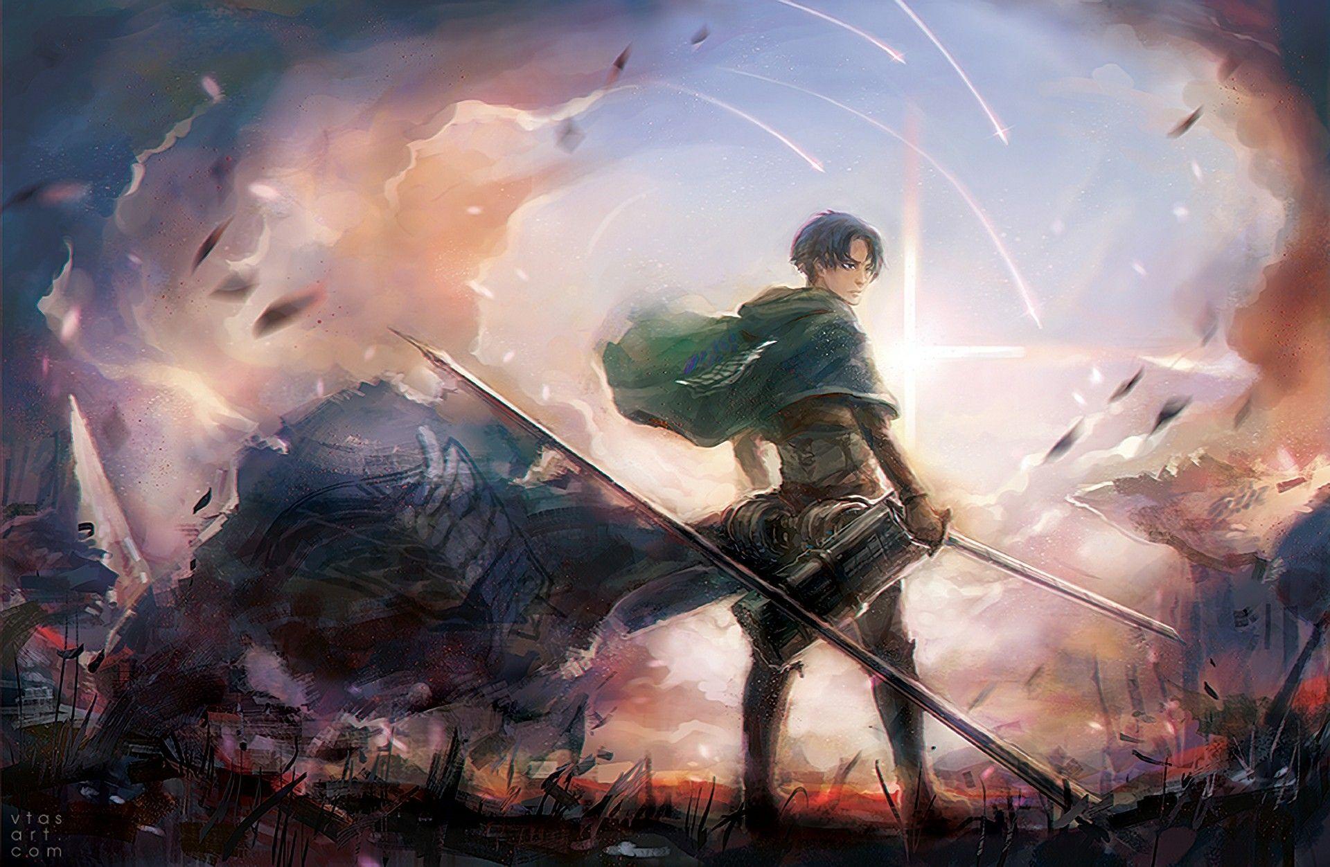 1920x1252 Attack On Titans Wallpaper Levi