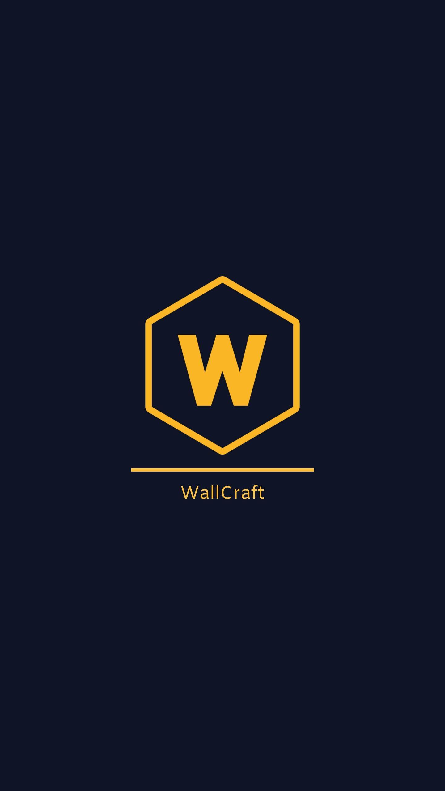 1440x2560 Download wallpaper 1440x2560 wallcraft, logo, brand, inscription
