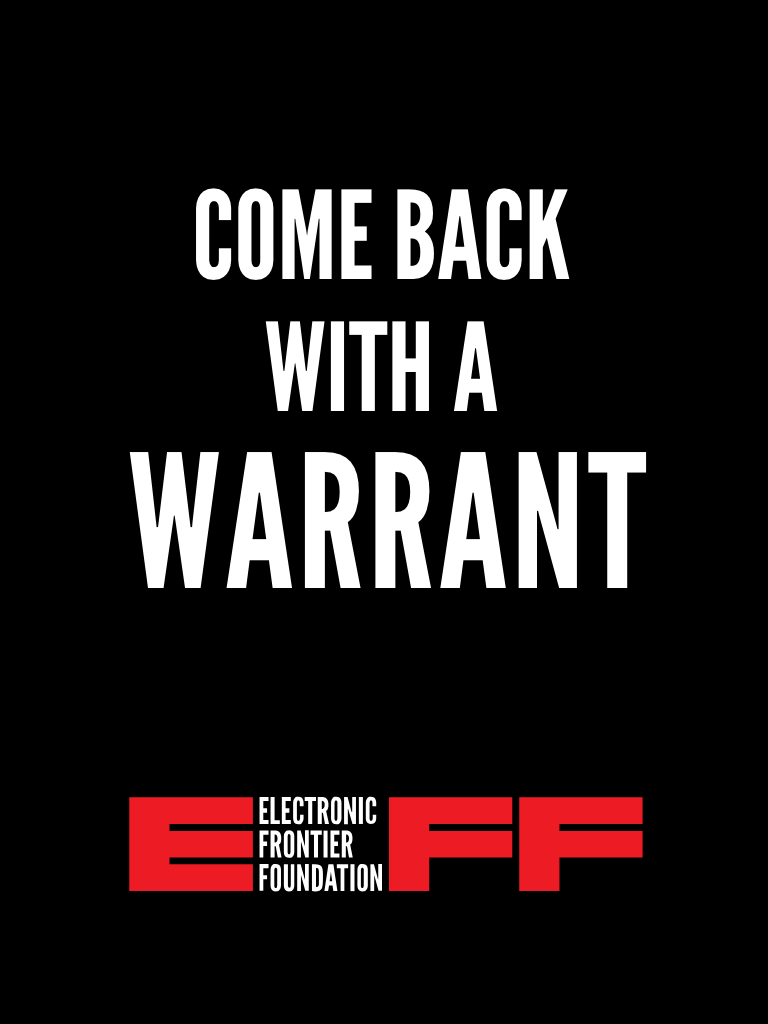 768x1024 EFF Screen Lock Image (New Logo). Electronic Frontier Foundation