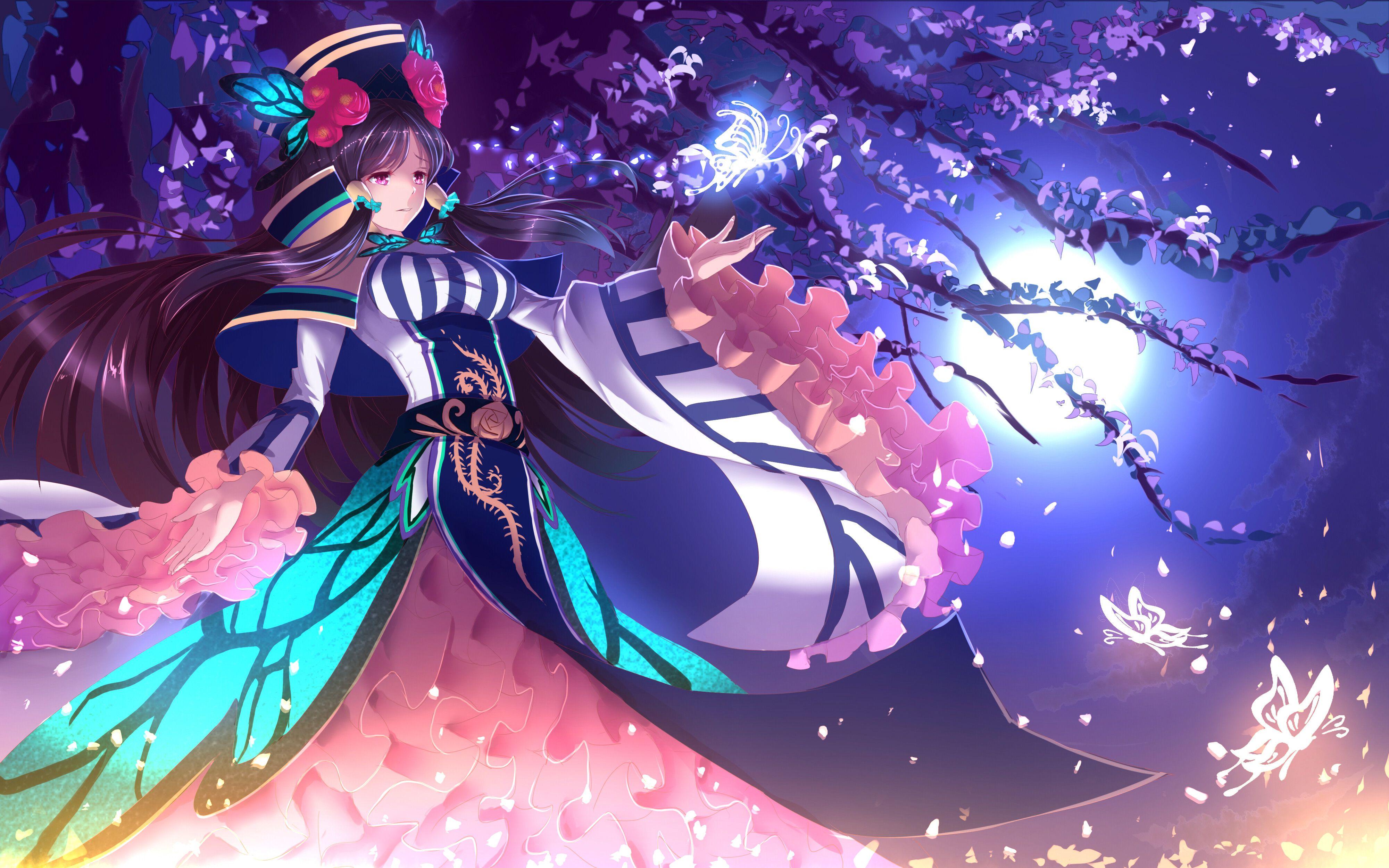 4000x2500 K, #Anime girl. Anime wallpaper and background. Mocah