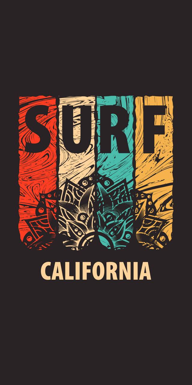 640x1280 surf california wallpaper
