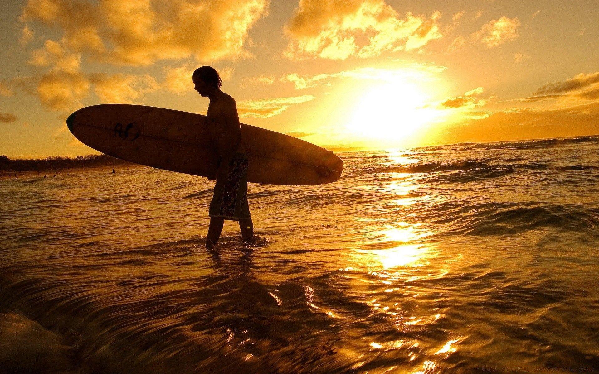 Sunset Surfing Wallpapers - Top Free Sunset Surfing Backgrounds ...