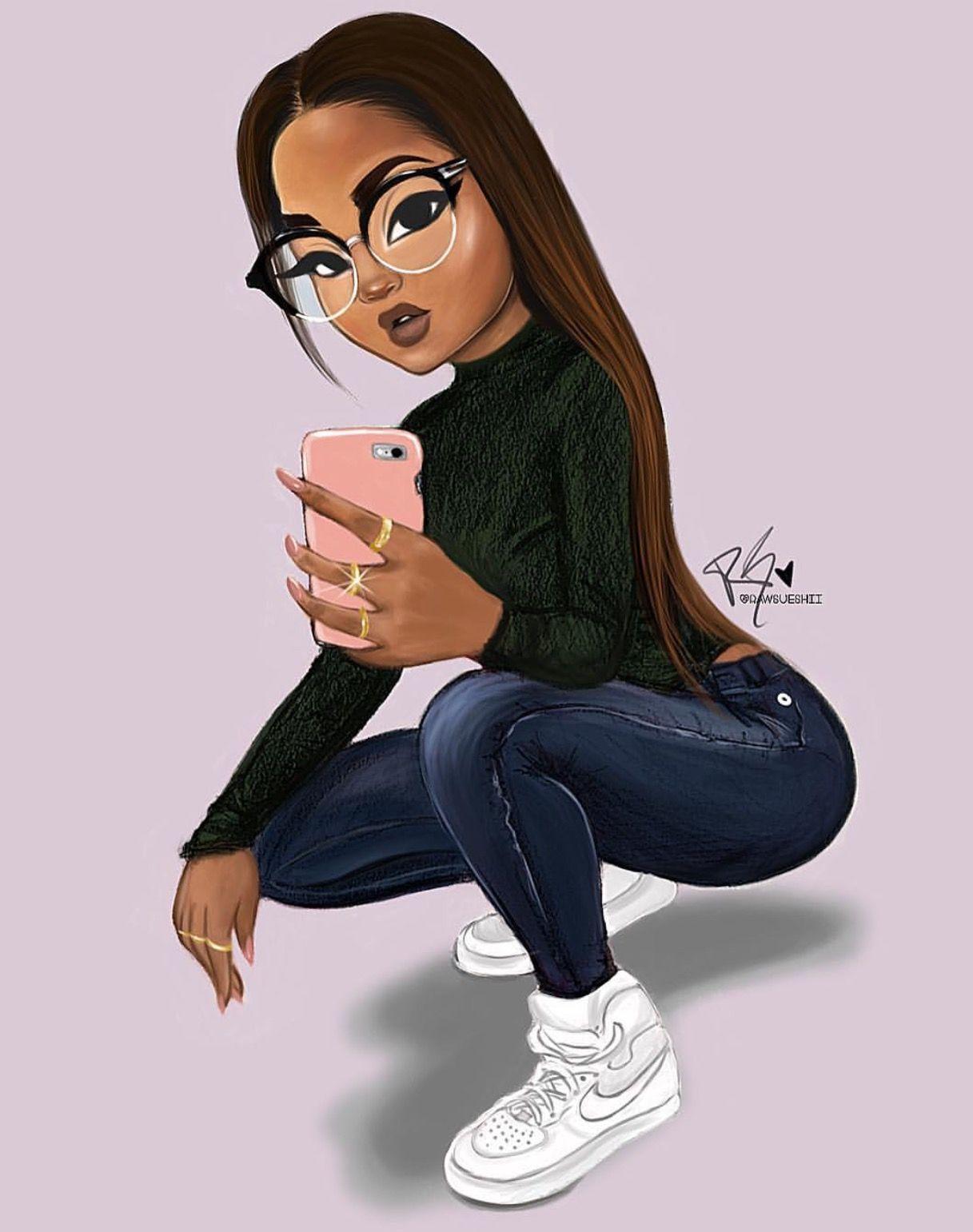 Black Girl Cartoon Wallpapers - Top Free Black Girl Cartoon Backgrounds -  WallpaperAccess