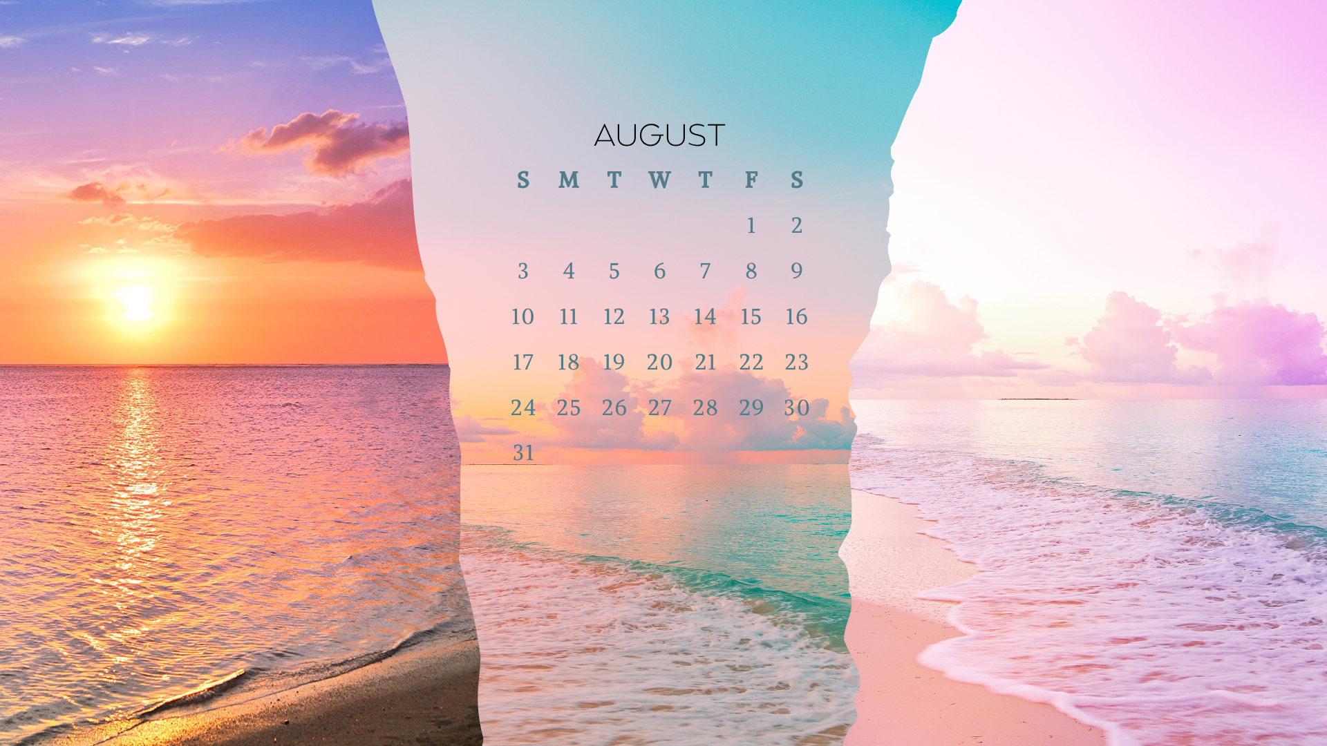 1920x1080 Free August 2025 Desktop Calendar Background (EASY DOWNLOAD)