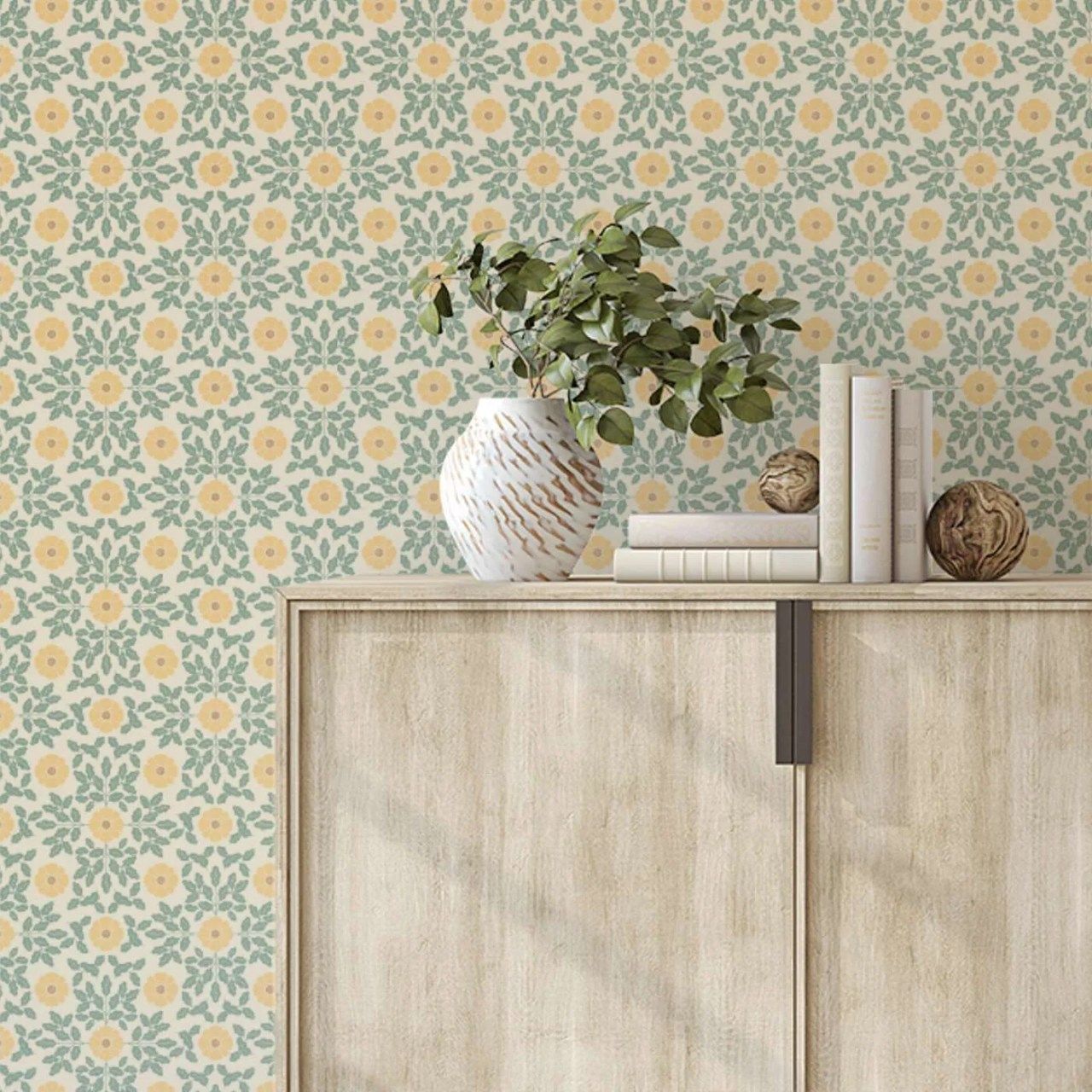 1280x1280 Vintage Vibes: Incorporating Retro Wallpaper into Modern Interiors Jade Design