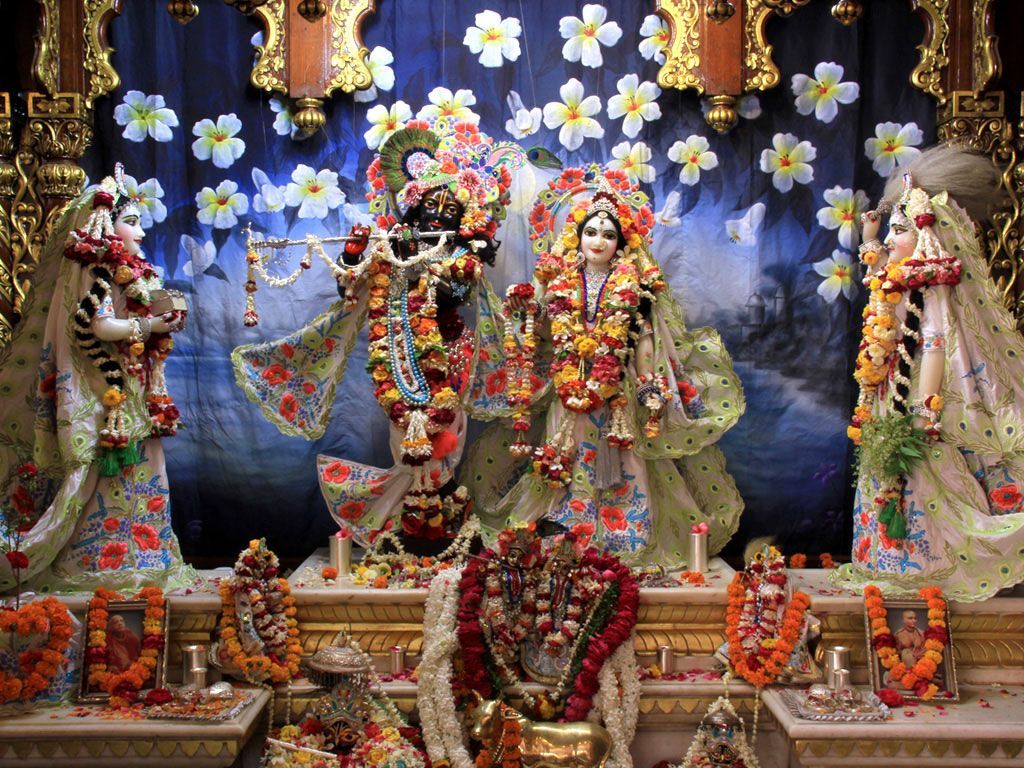 1024x768 Divine Thought - Temples, Mantras, Slokas, Festivals, Facts of God: Lord Radha