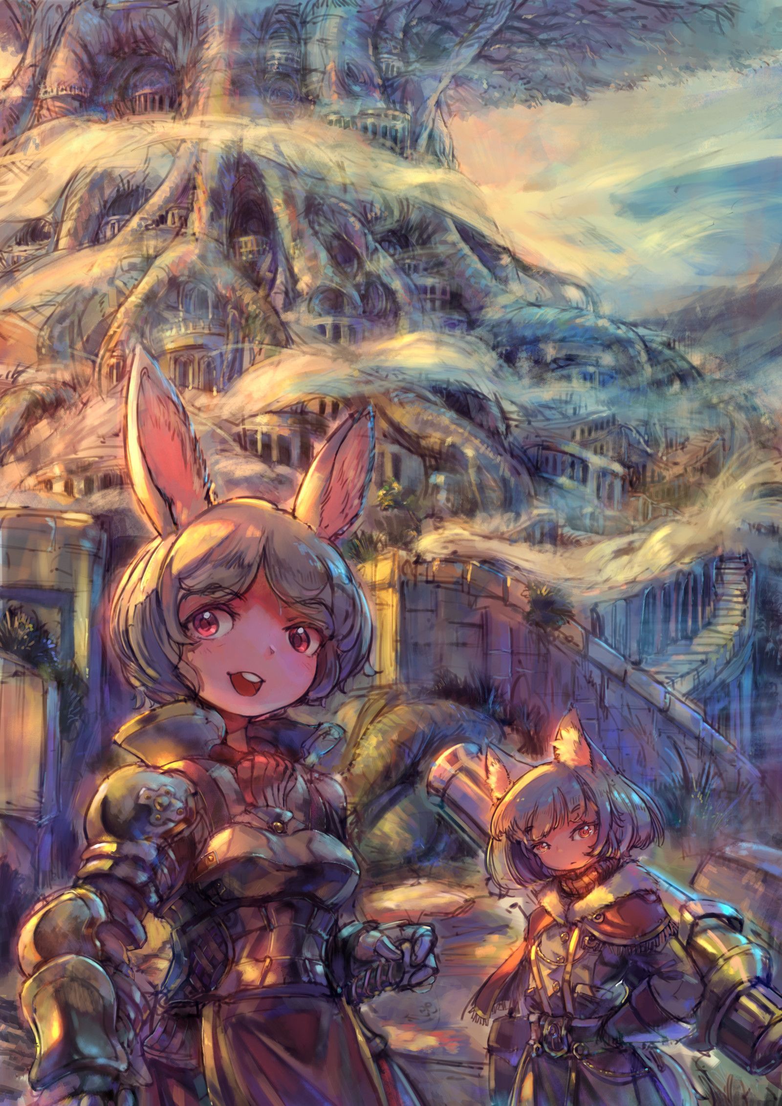 1600x2263 The Old Kemonomimi Kingdom