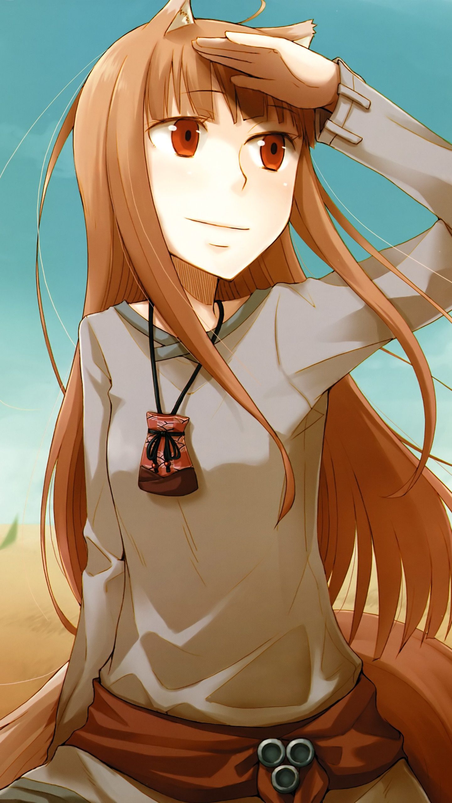 1440x2560 Anime Spice and Wolf, Kemonomimi, Nora Arendt, Holo (Spice and Wolf), Chloe (Spice and Wolf), 1440x2560 Phone HD Wallpaper