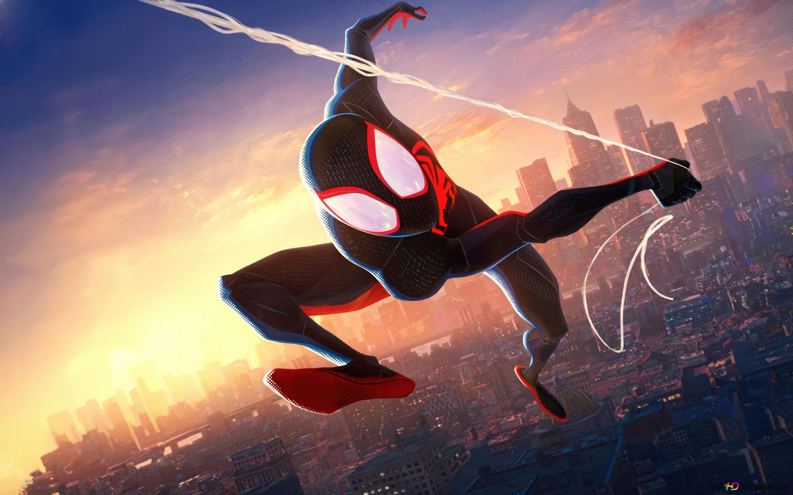 2560x1600 Miles Morales (Shameik Moore) From Spider Man: Across The Spider Verse 4K Wallpaper Download