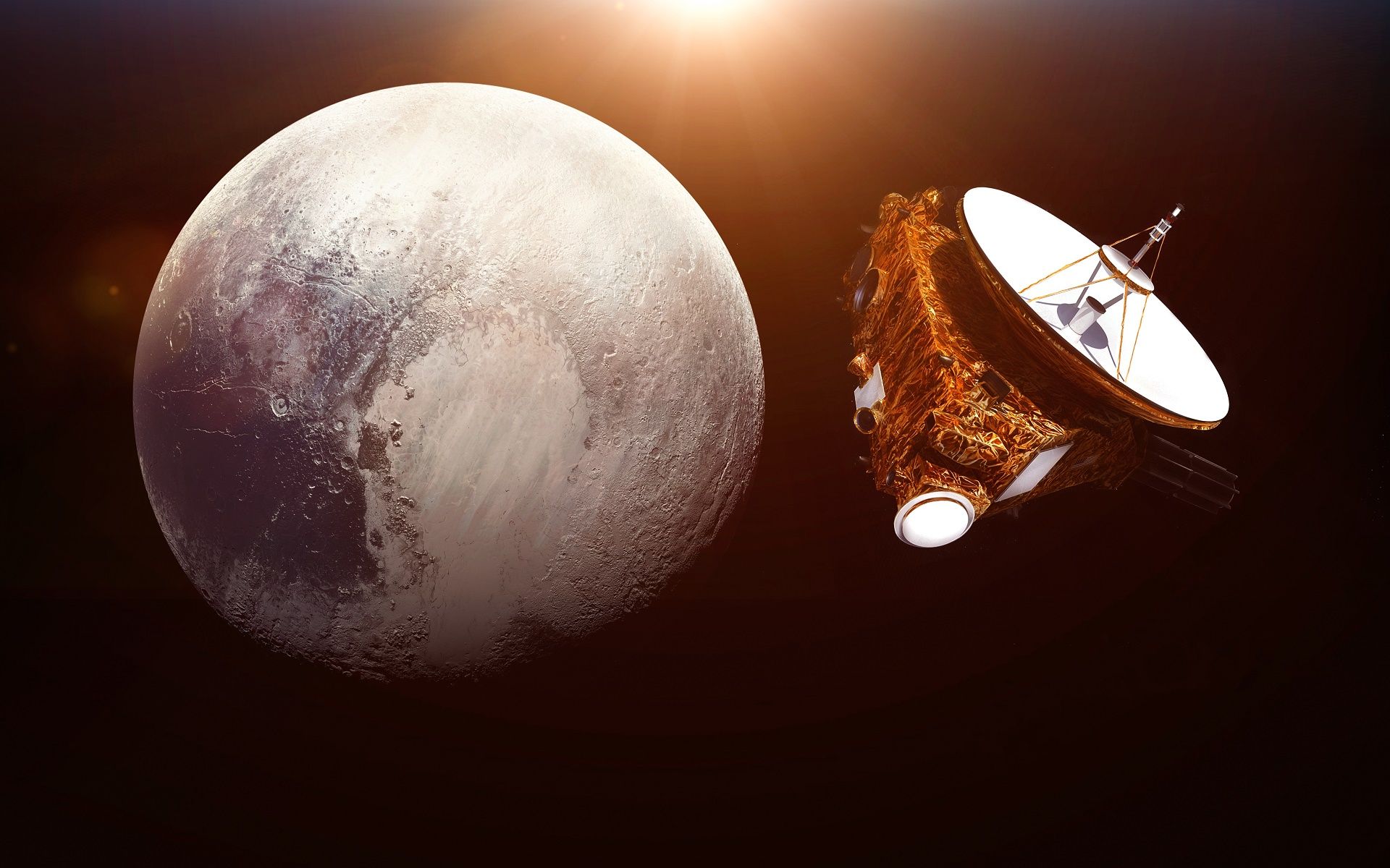 1920x1200 Download Pluto (Planet) Planet Sci Fi HD Wallpaper