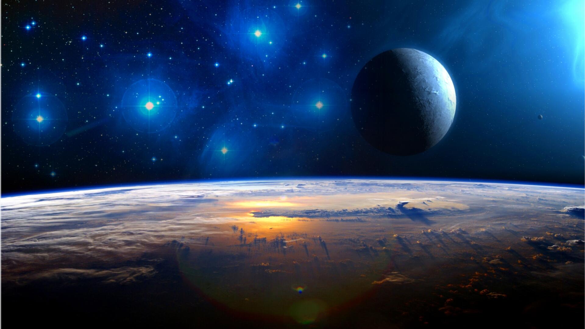 1920x1080 Wallpaper planets new worlds satellite 1920x1080 Full HD from top100 image and screensavers