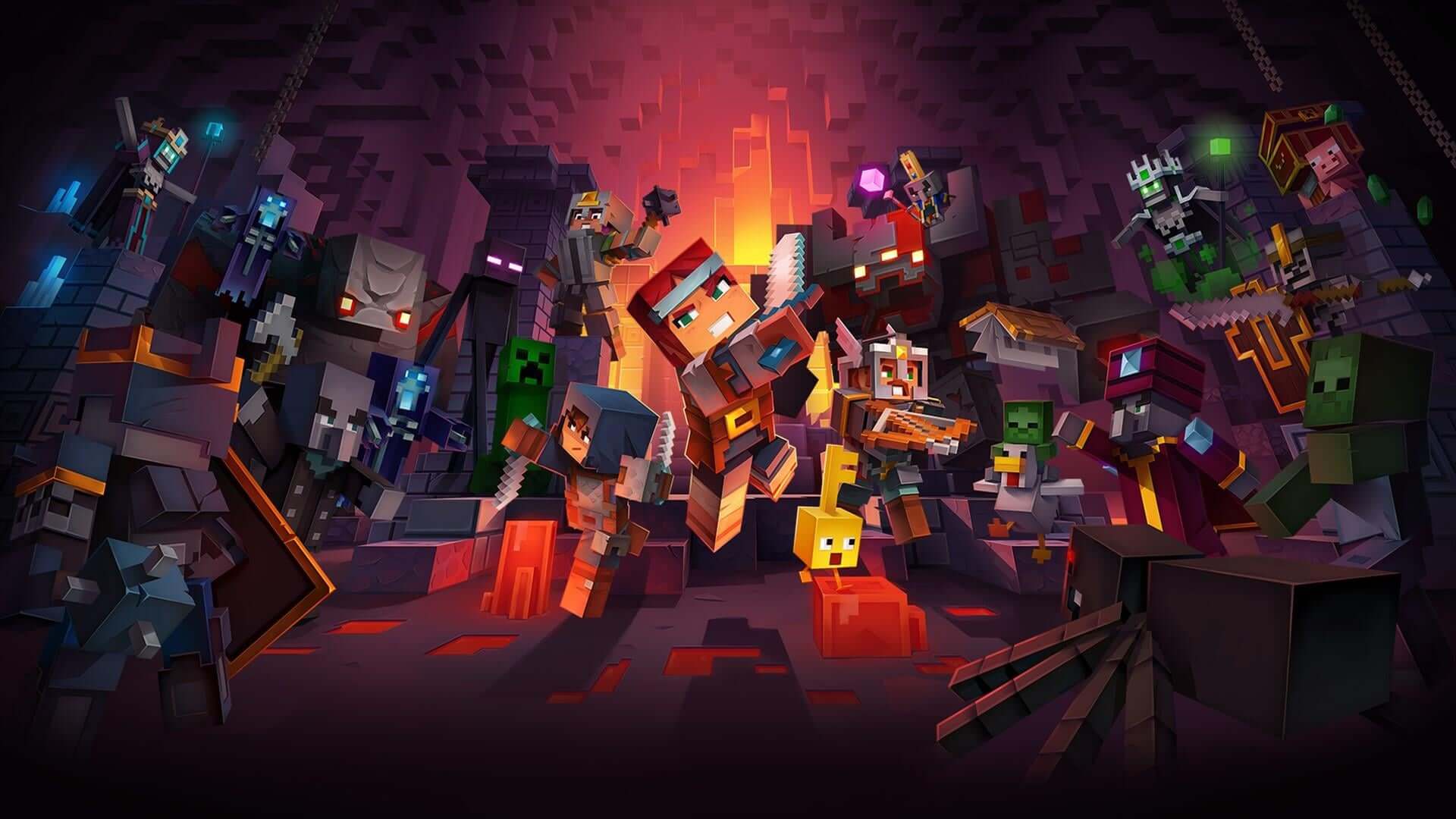 1920x1080 Minecraft Dungeons Gets A New Release Date