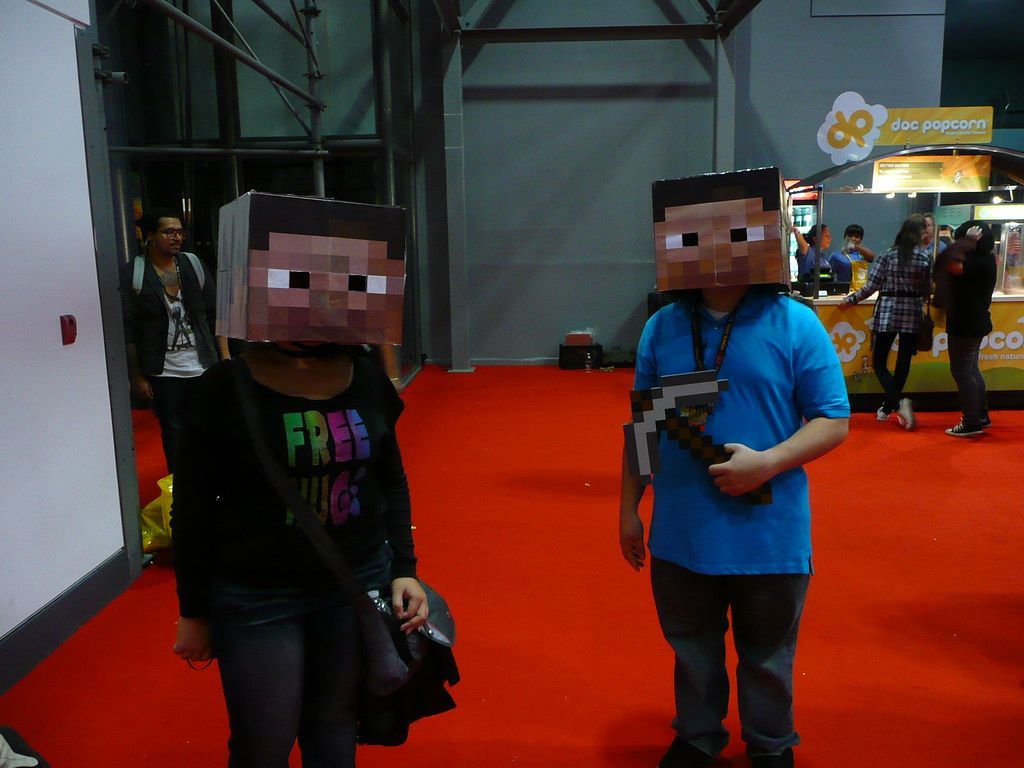 1024x768 Minecraft people
