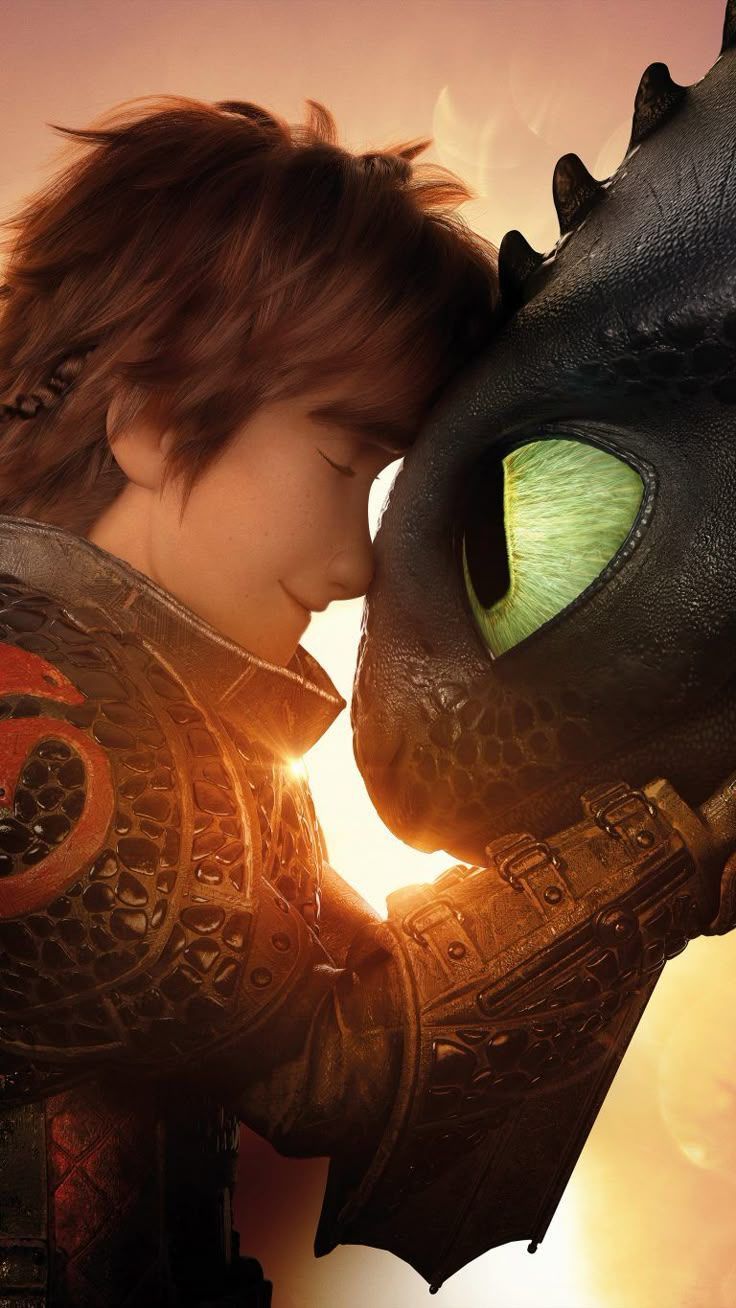 736x1308 Hiccup Night Fury Toothless How To Train Your Dragon 3 4K Ultra HD Mobile Wallpaper for iPhone & Android