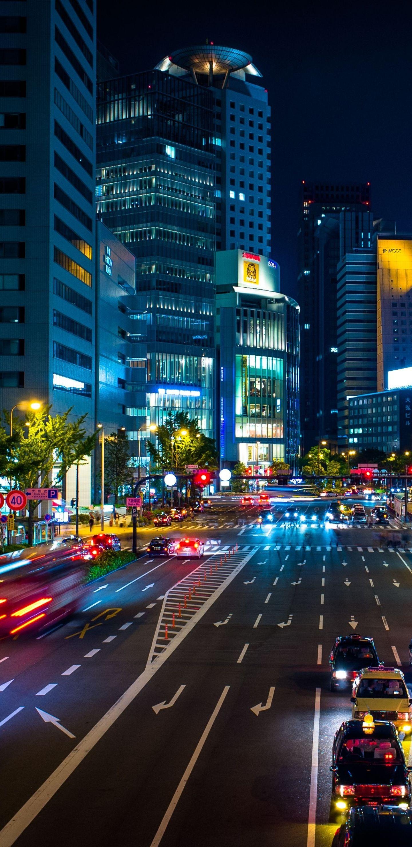 1440x2960 Man Made Osaka (1440x2960) Wallpaper
