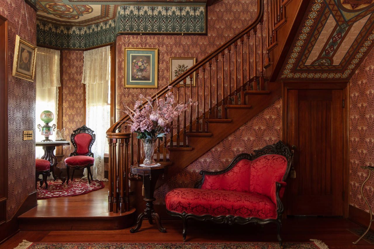 1280x853 The Wallpaper Inside This California Victorian Costs More Than a Lot of Homes