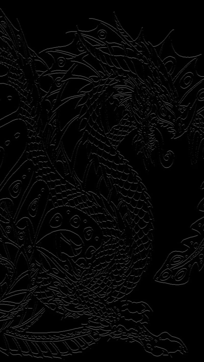 800x1422 Black Dragon, amazing, awesome, cool, dark, magic, platinum, spiritual, steel, HD phone wallpaper
