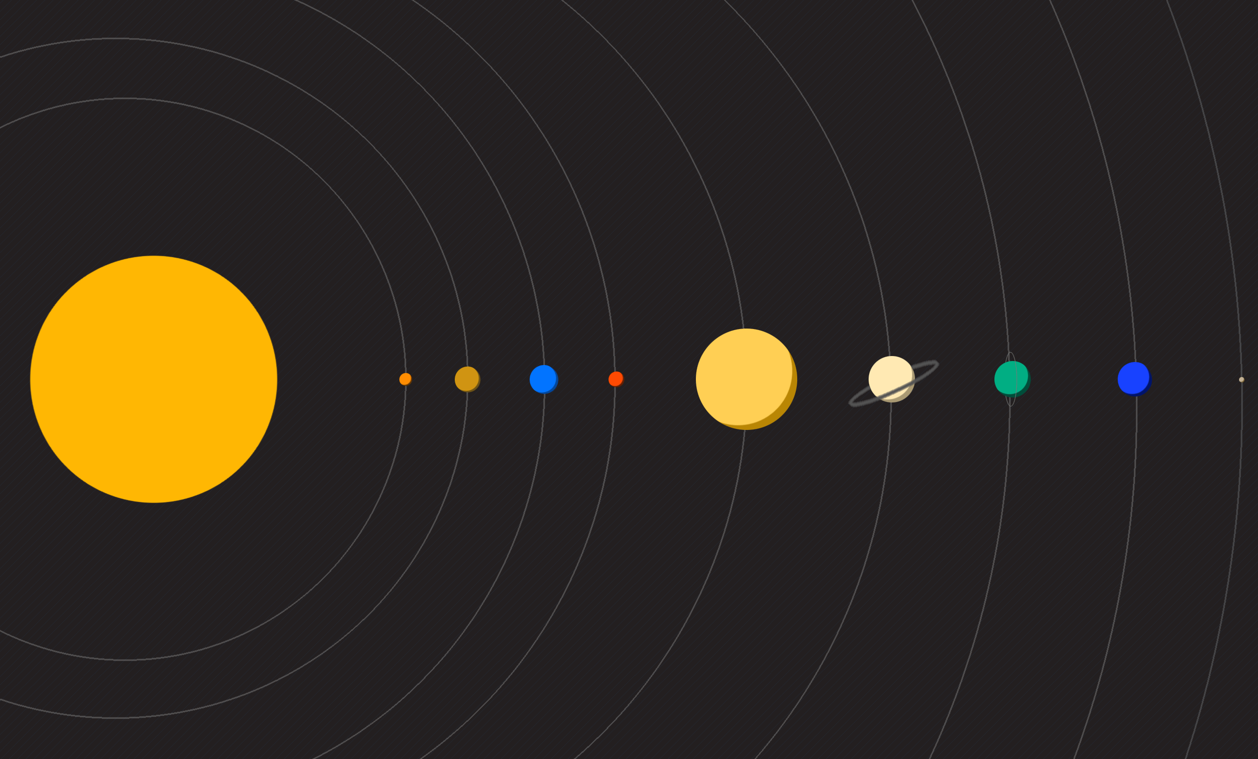 Minimalist Solar System Wallpapers - Top Free Minimalist Solar System