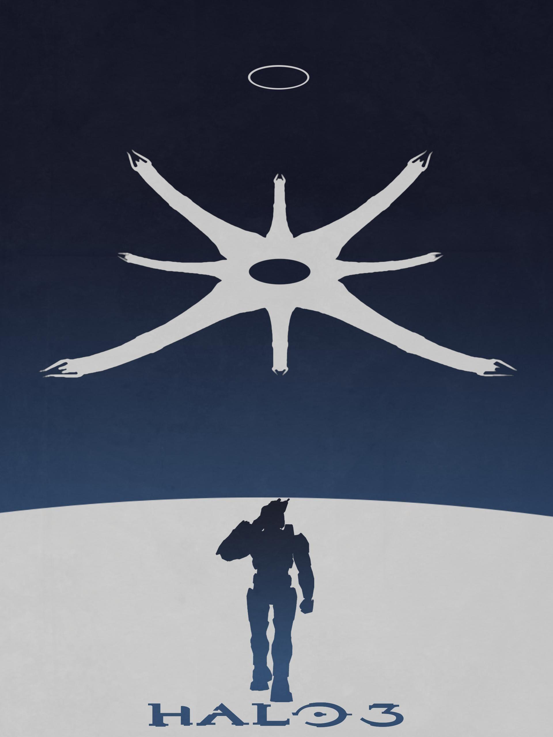 1920x2560 Halo Minimalist Posters. Halo, Halo poster, Halo 3