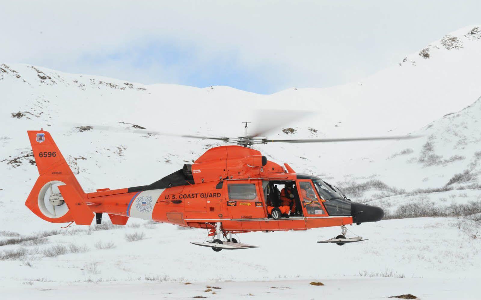 1600x1000 wallpaper: HH 65 Dolphin US Coast Guard Helicopter Wallpaper