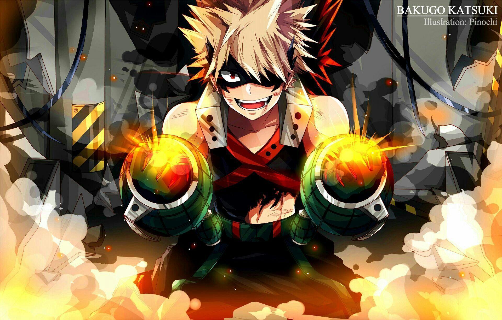 1920x1226 Katsuki Bakugo Wallpaper
