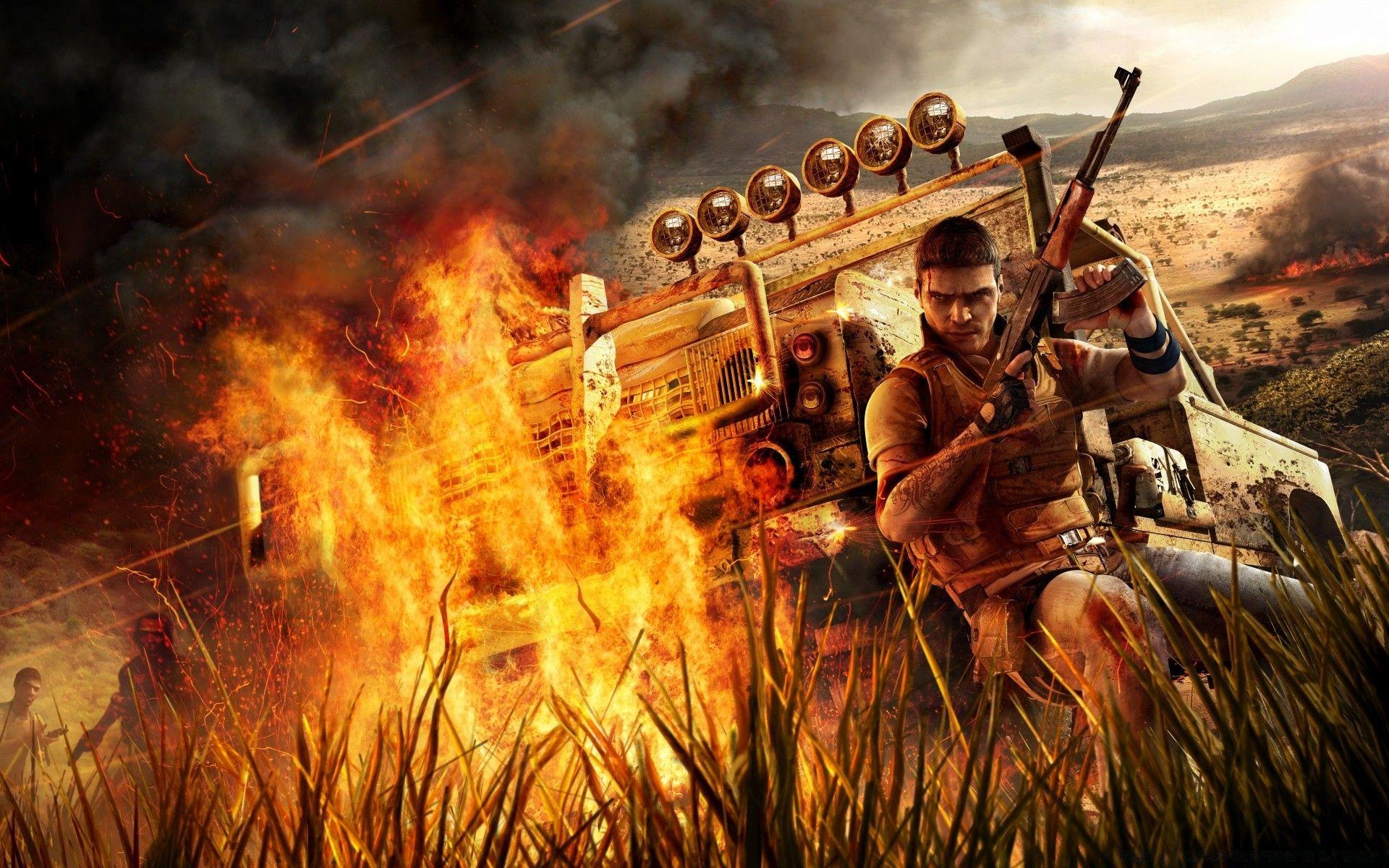 1920x1200 Far Cry 2 Fire