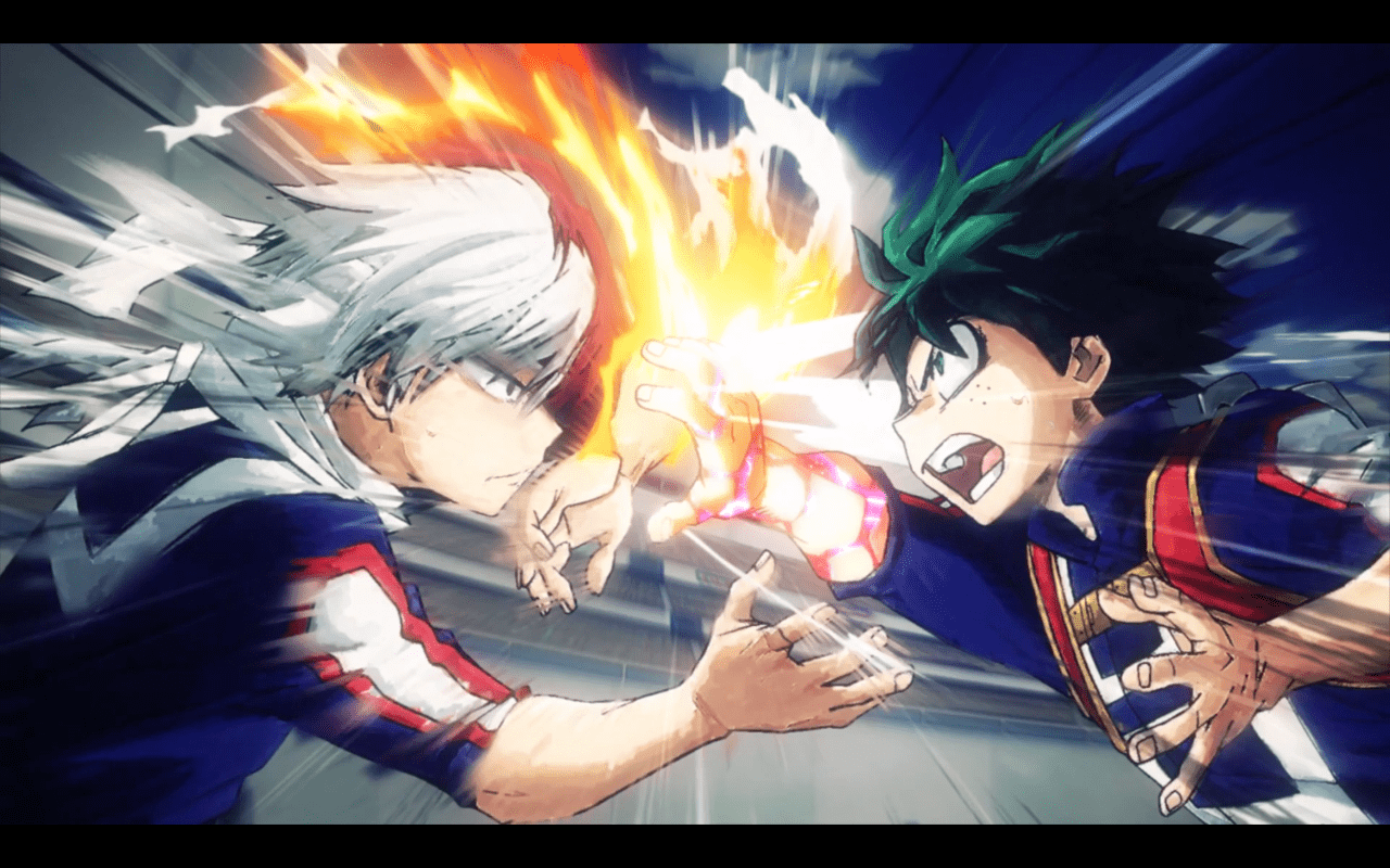 1280x800 Can Deku beat Todoroki (anime)?