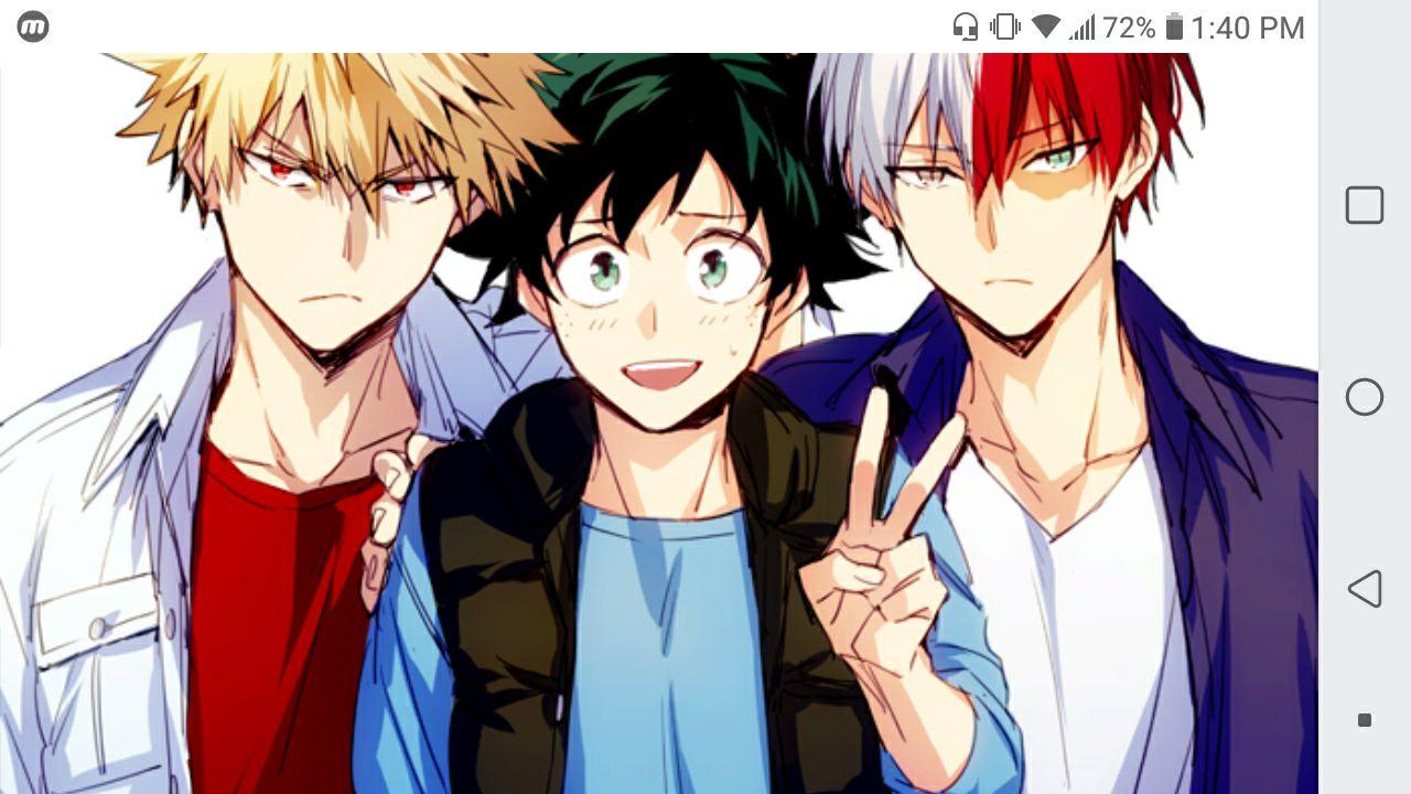 1280x720 We Try To Fight!! and deku