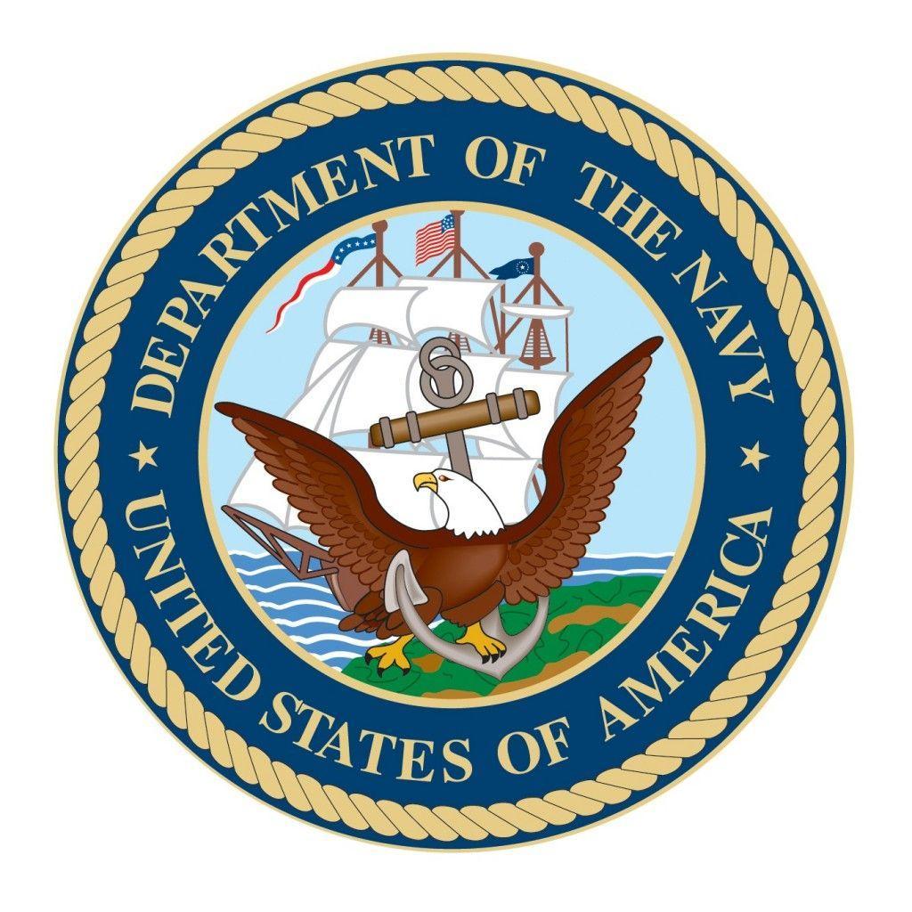 1024x1024 Navy Logo Wallpaper