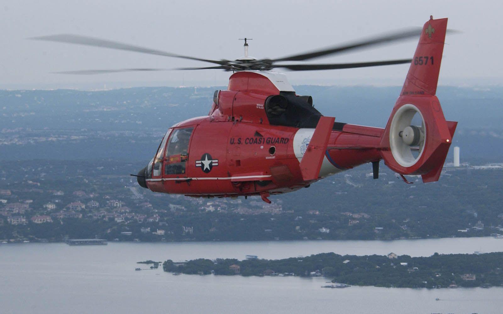 1600x1000 wallpaper: HH 65 Dolphin US Coast Guard Helicopter Wallpaper