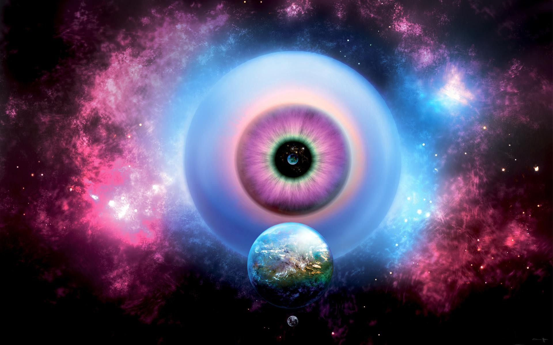 1920x1200 Eye of God Nebula Wallpaper