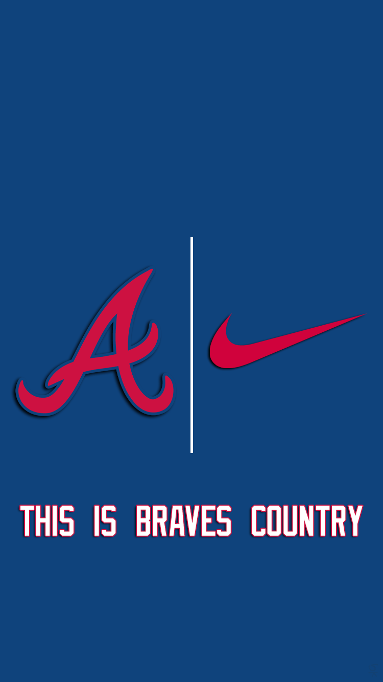 750x1334 Atlanta Braves 2019 Wallpaper
