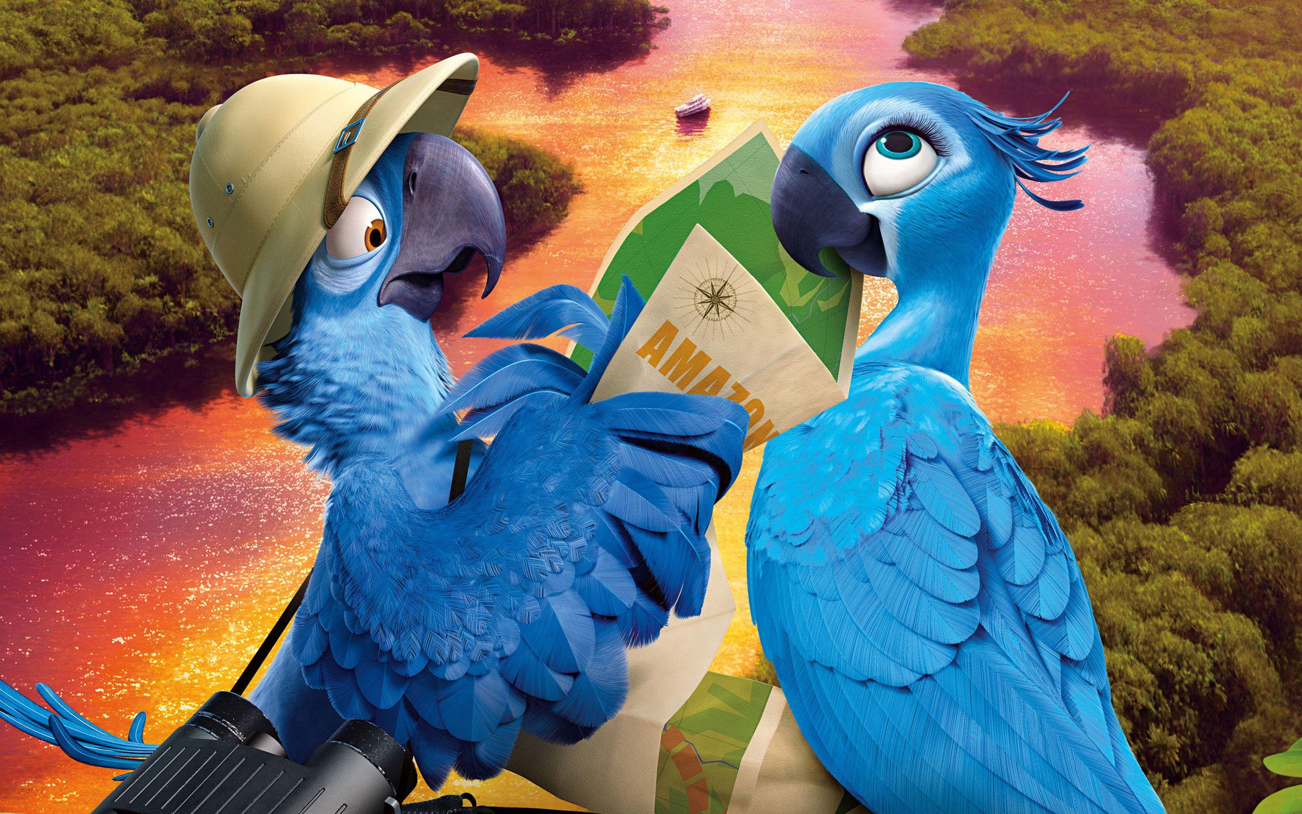 2560x1600 Rio 2 (2014) Movie HD Wallpaper & Facebook Cover Photo