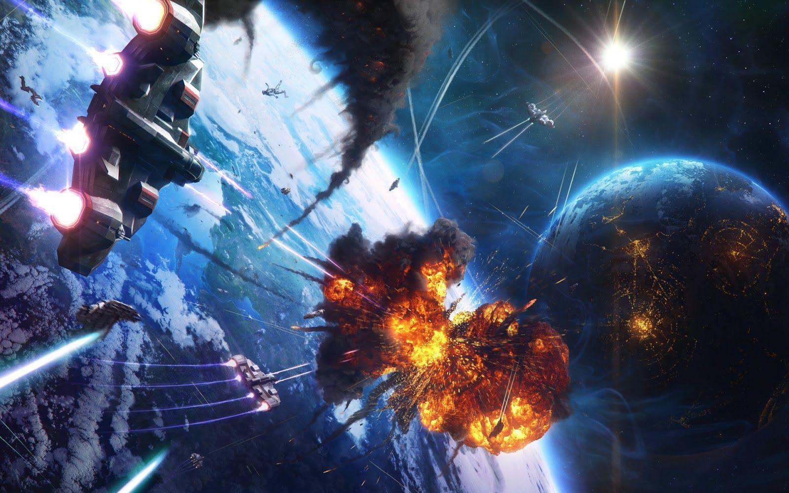 1600x1000 Spacewar! Wallpaper