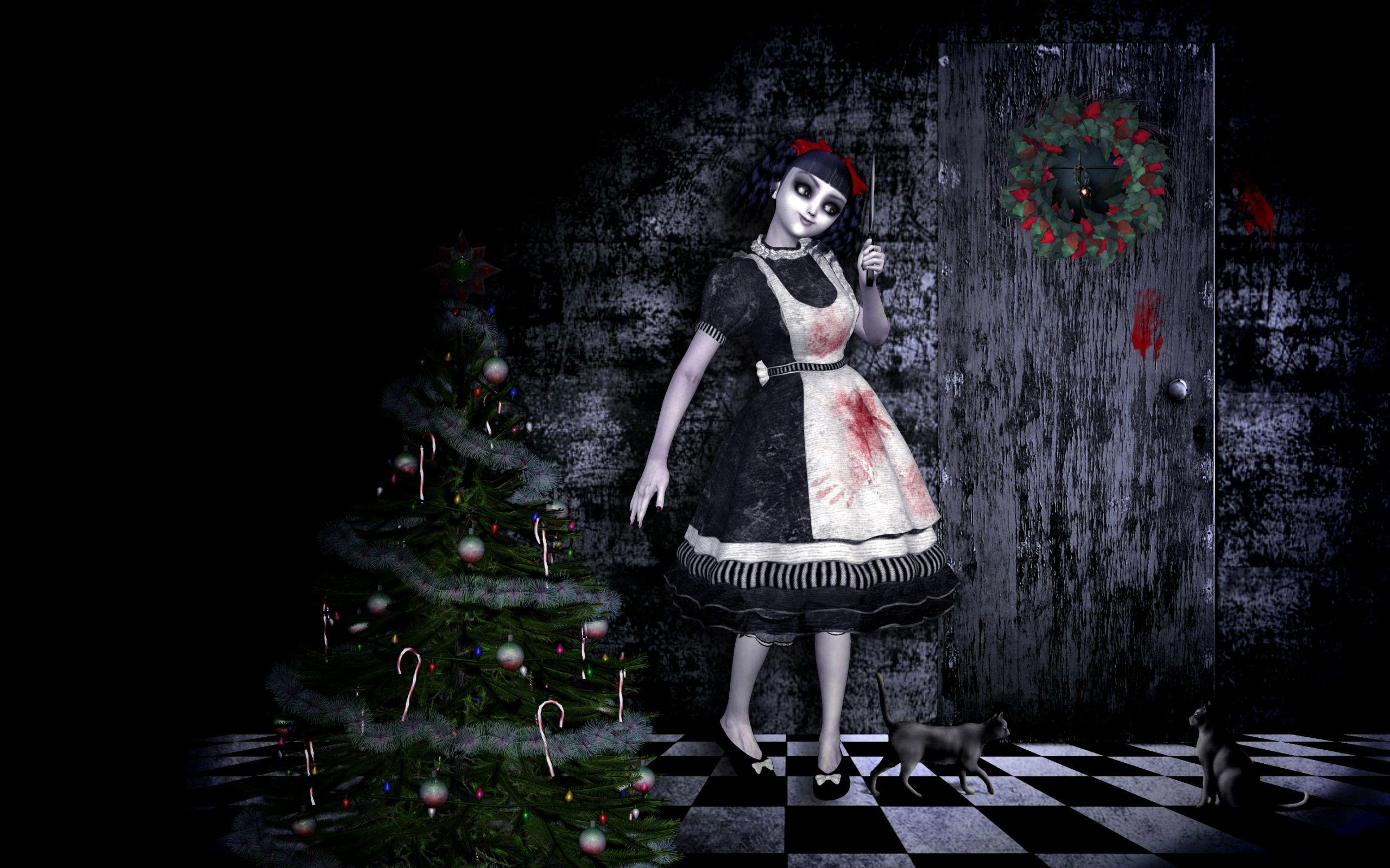 2560x1600 Messy Christmas desktop PC and Mac wallpaper