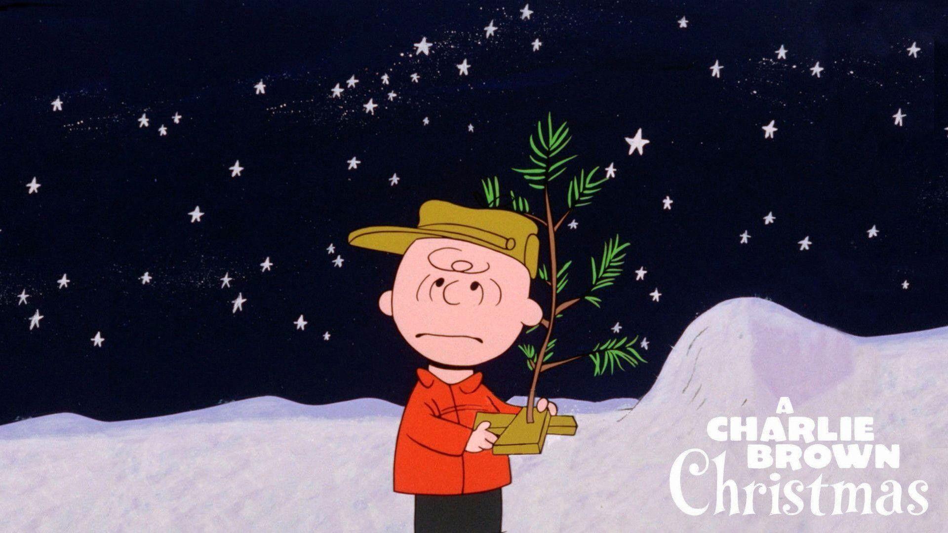 1920x1080 Snoopy Christmas Background