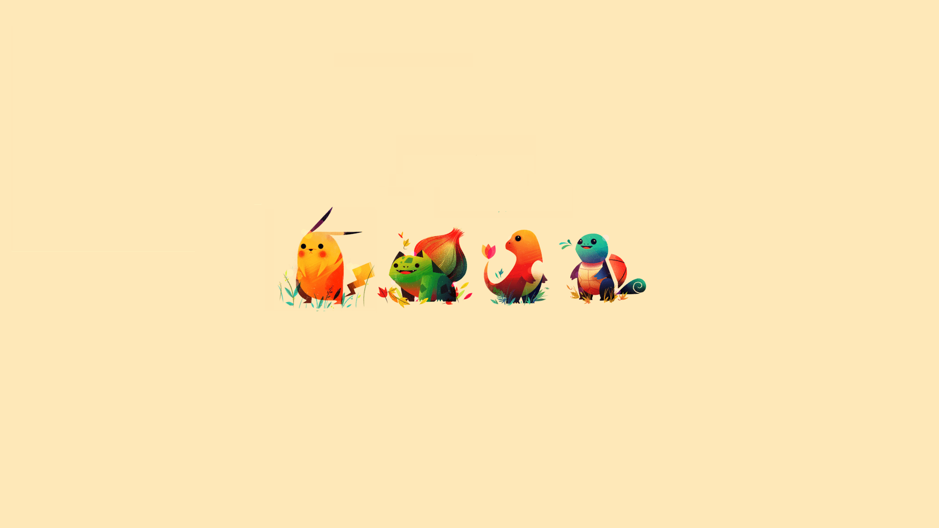 Pokemon Wallpaper 4K Pikachu Colorful background 10924