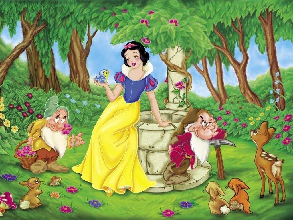1024x768 Snow White Disney Princess Wallpaper