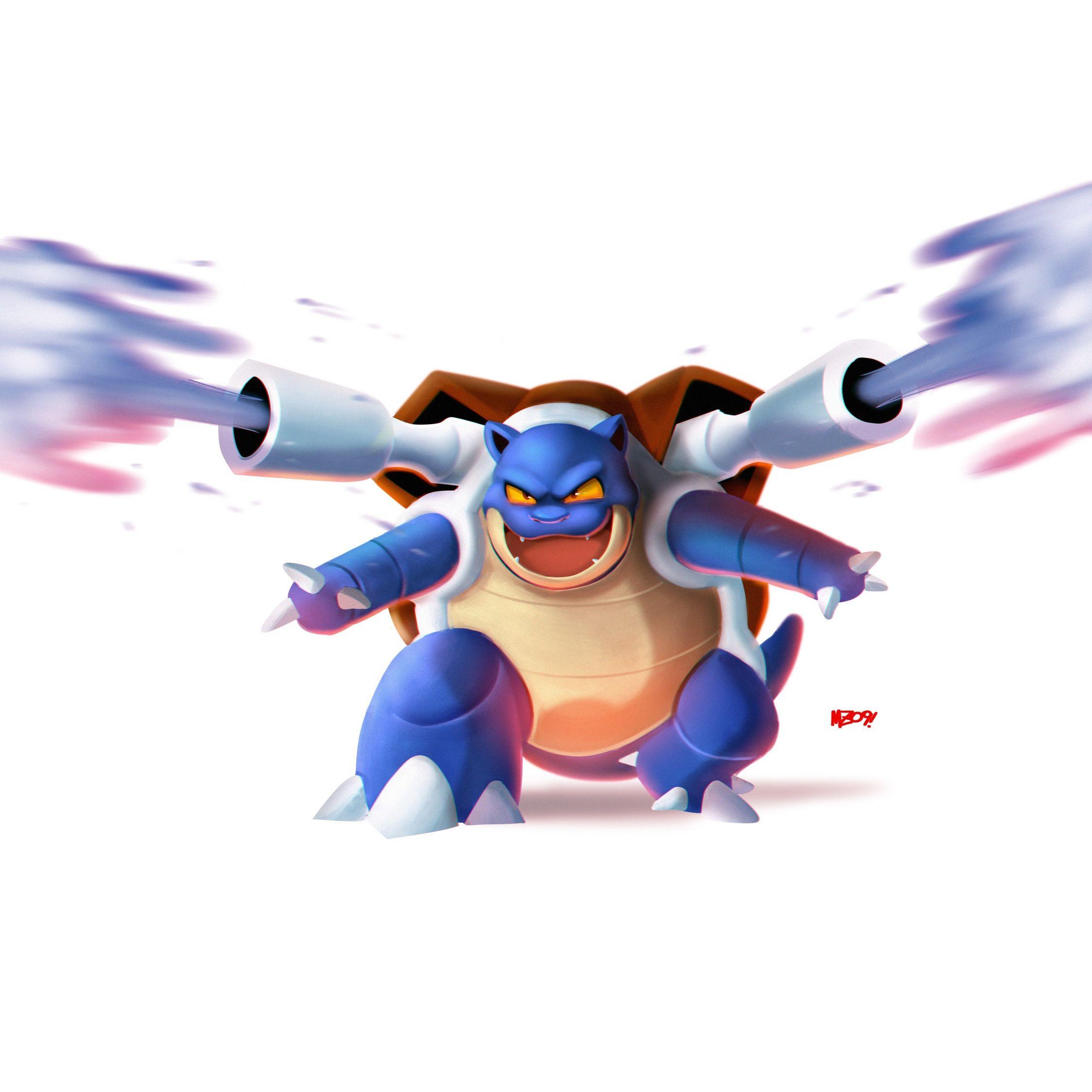 2248x2248 Download 2248x2248 wallpaper pokédex, pokémon, digital art, ipad