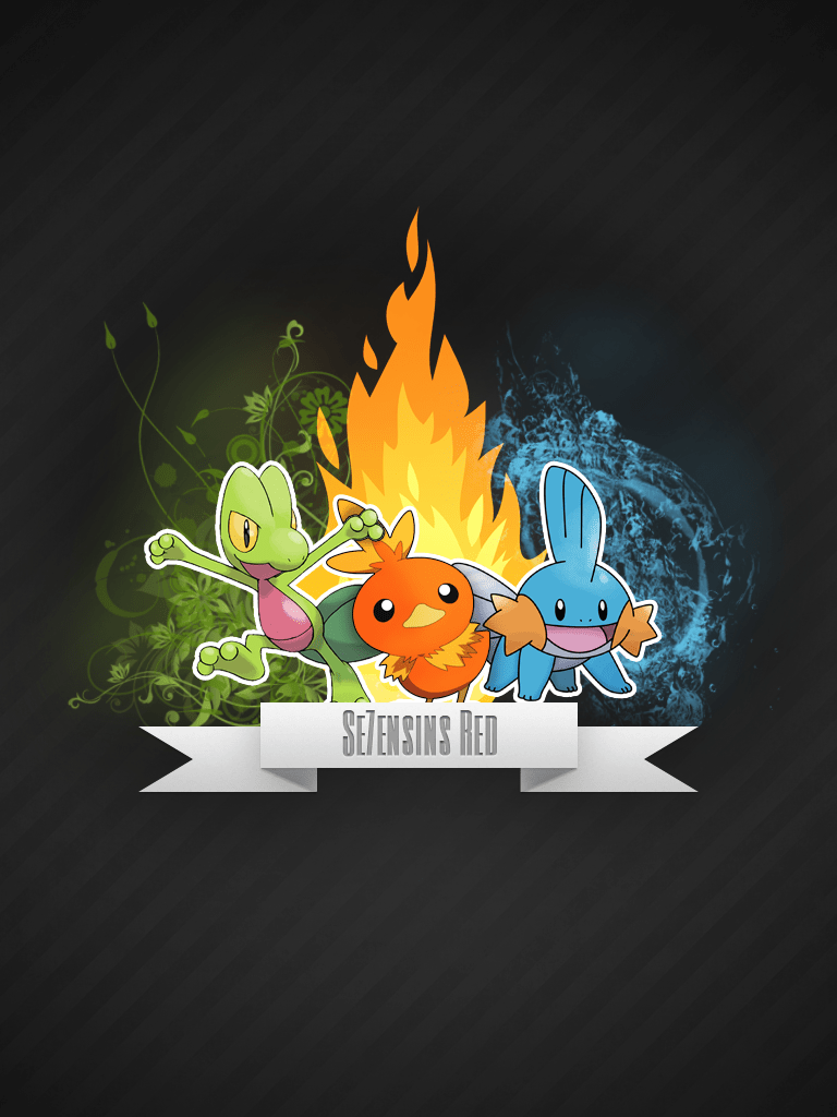 768x1024 Pokemon iPad Wallpaper