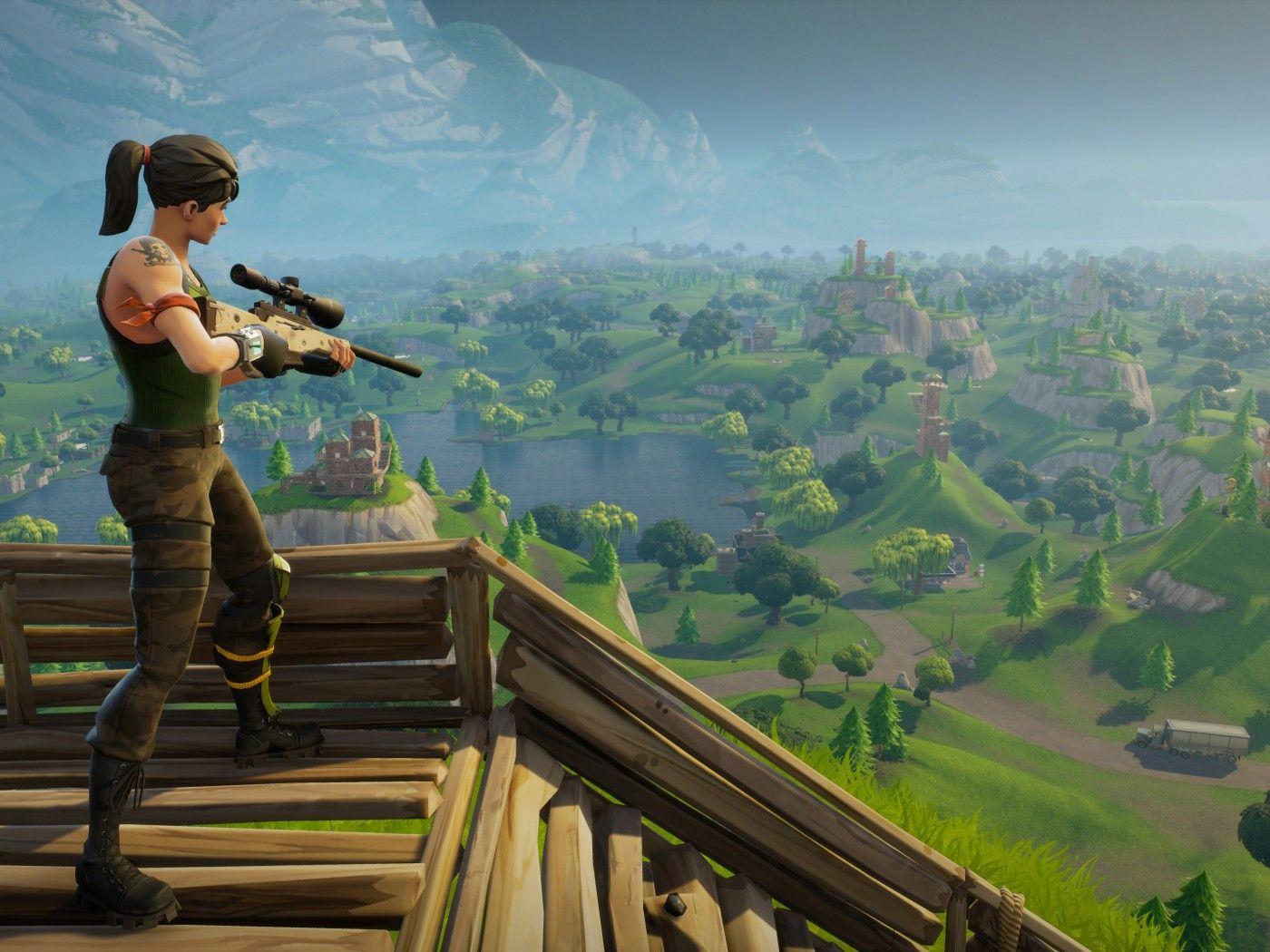 1400x1050 Fortnite Wallpaper, Epic games, Fortnite Sniper, Action, Fortnite