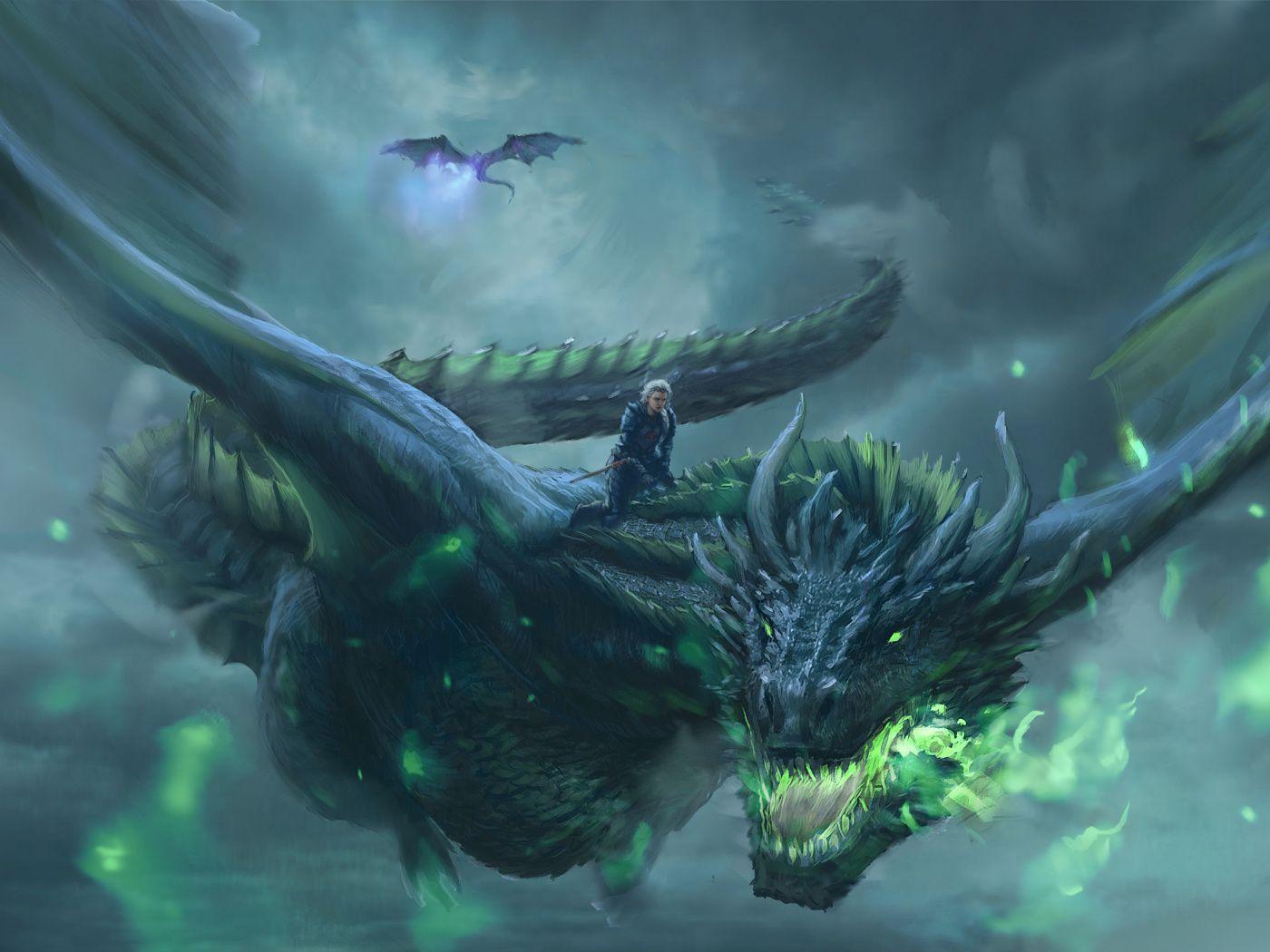 1400x1050 Download 1400x1050 wallpaper daenerys targaryen, dragon ride, game